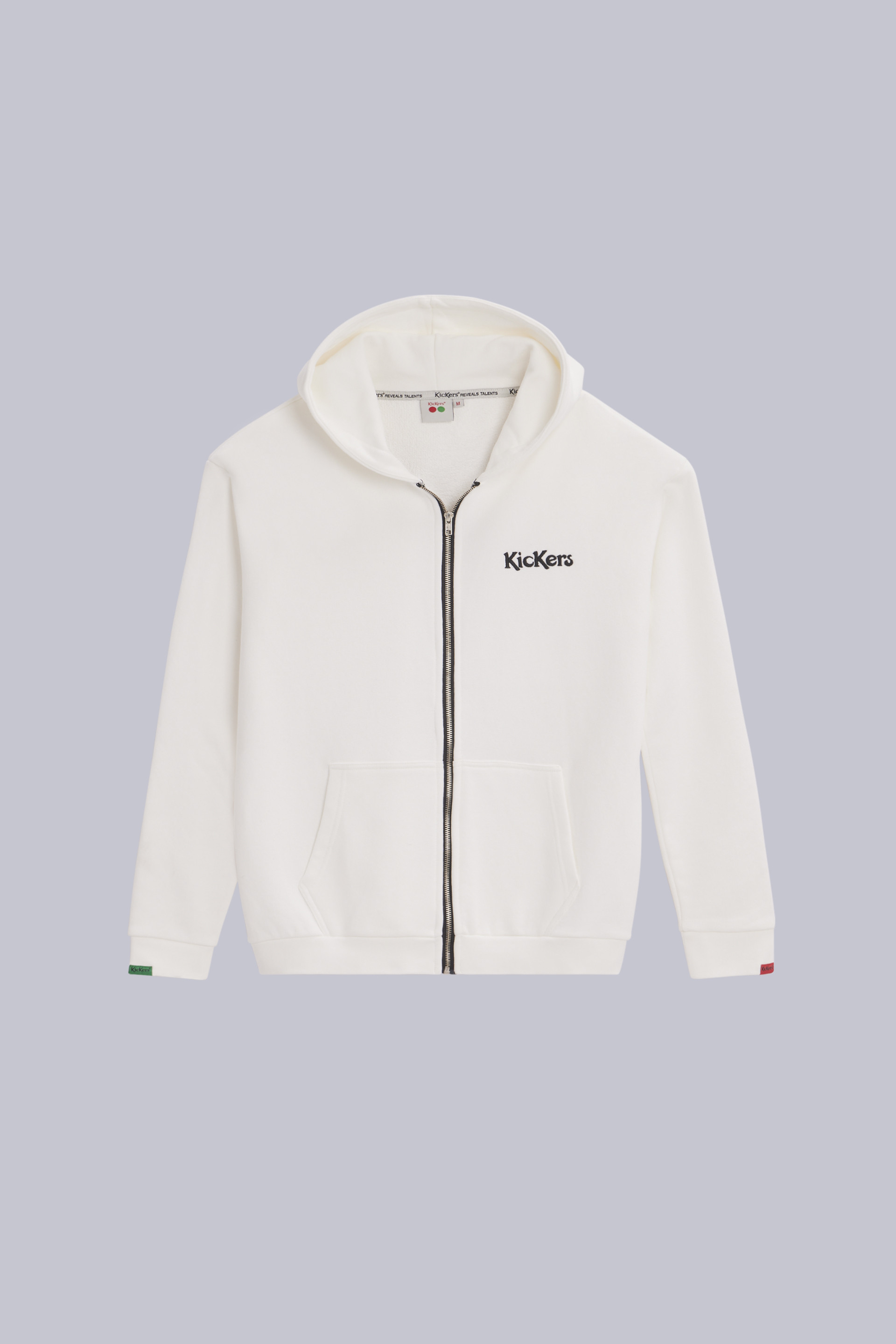 Kick Zip - Sudadera blanco unisex - Kickers © Página oficial