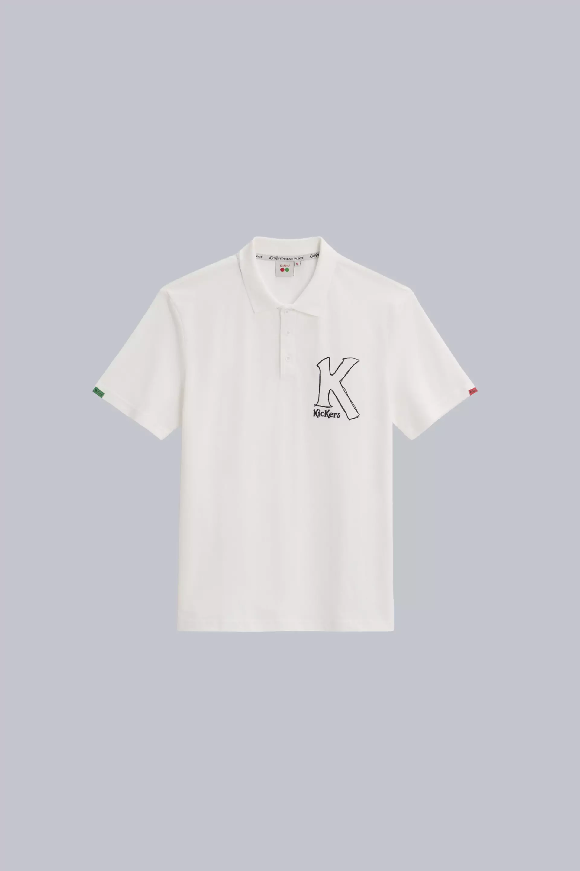 Kick Polo - Polo blanco unisex - Kickers © Página oficial Kick Polo - Polo blanco unisex - Kickers © Página oficial