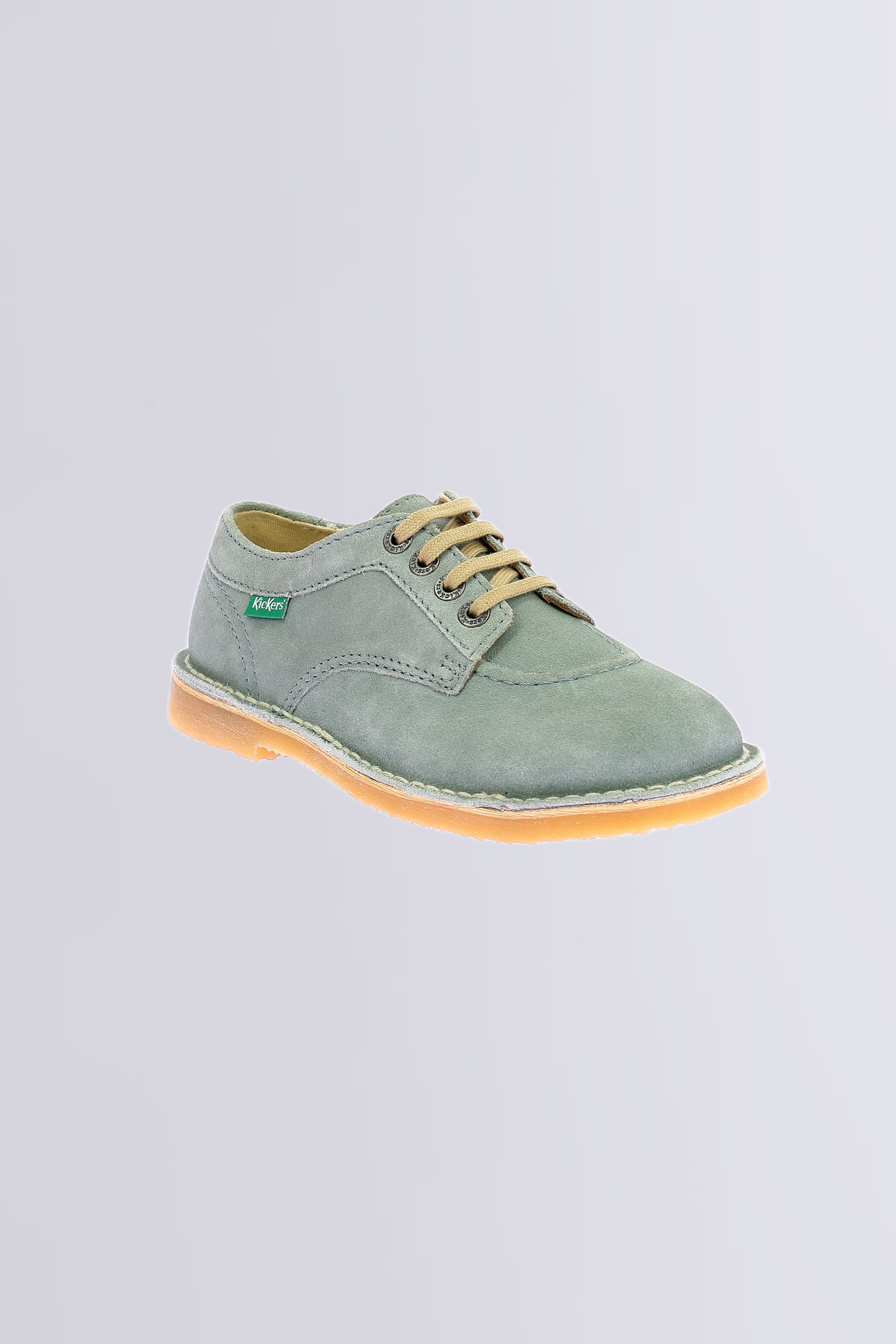 Kick Karma - Derbis verde claro para mujer - Kickers © Página oficial