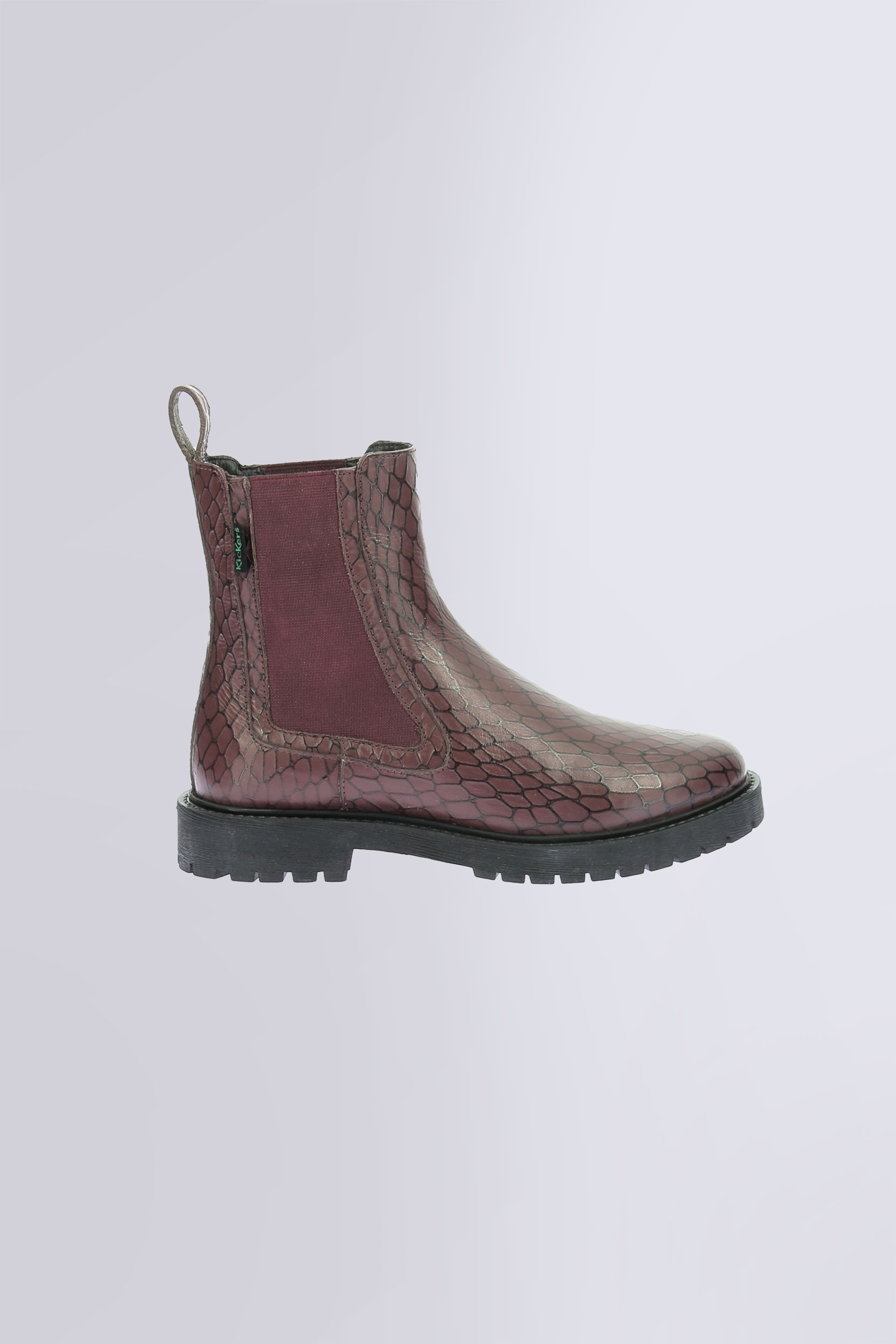 Kick Deena | Bottines bordeaux pour femme | Kickers © Site Officiel