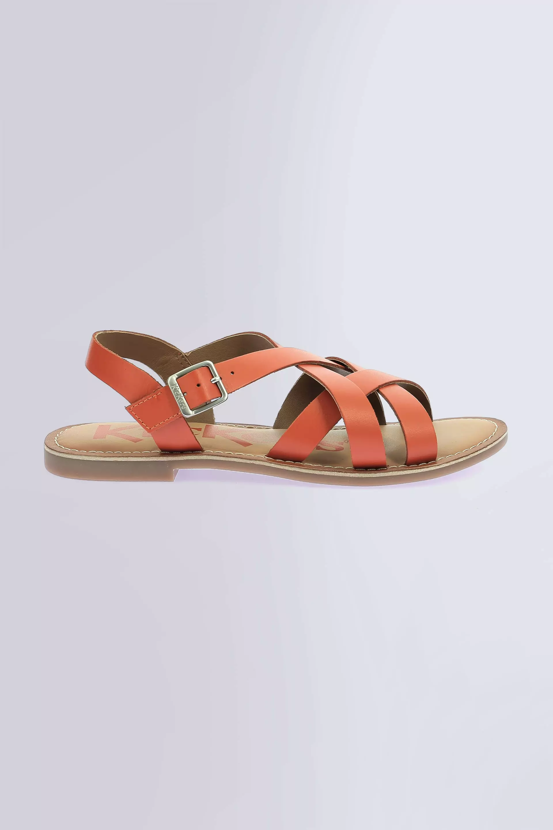 Kick Diana orange sandals for woman - Kickers © Official website