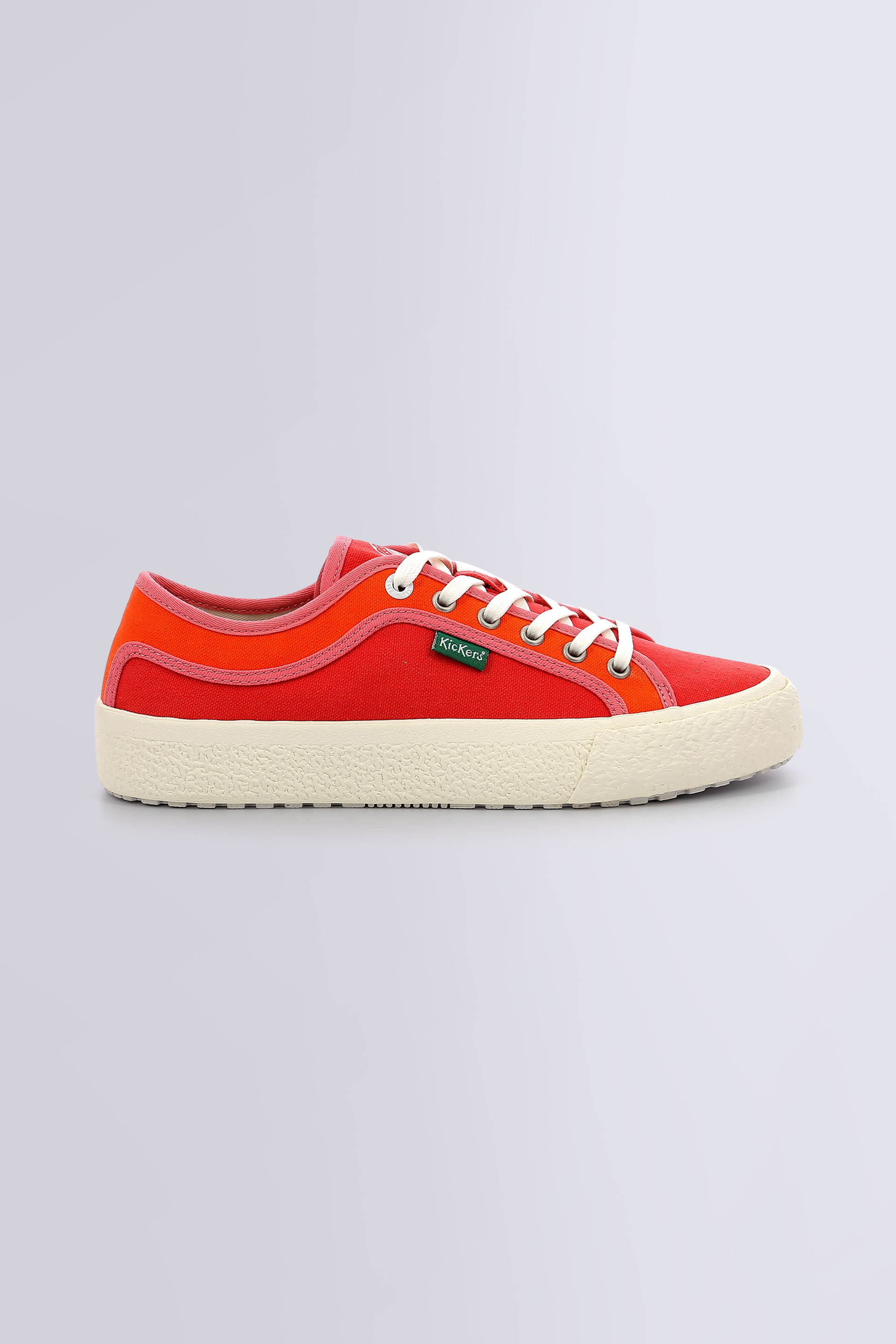 Arveil - Baskets rouge et orange pour femme - Kickers © Site Officiel Arveil - Baskets rouge et orange pour femme - Kickers © Site Officiel