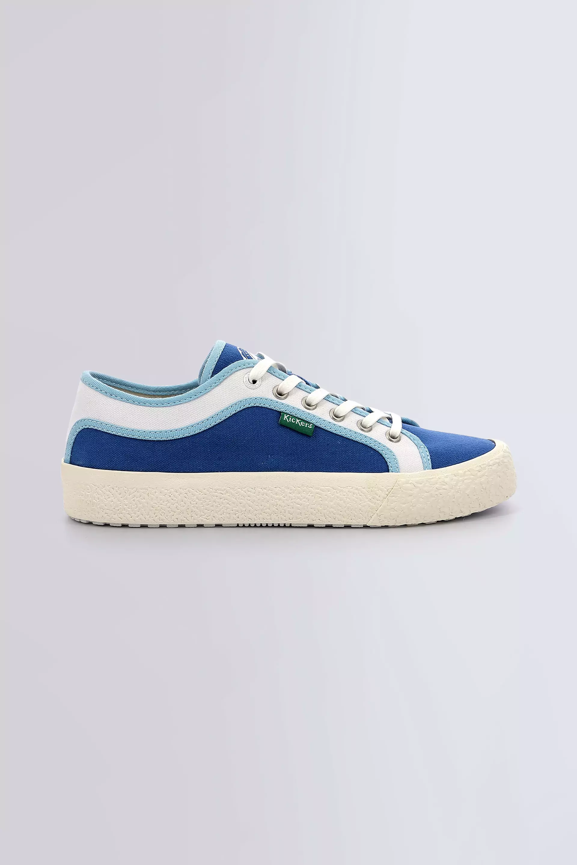 Arveil blue and white sneakers for woman - Kickers © Official website