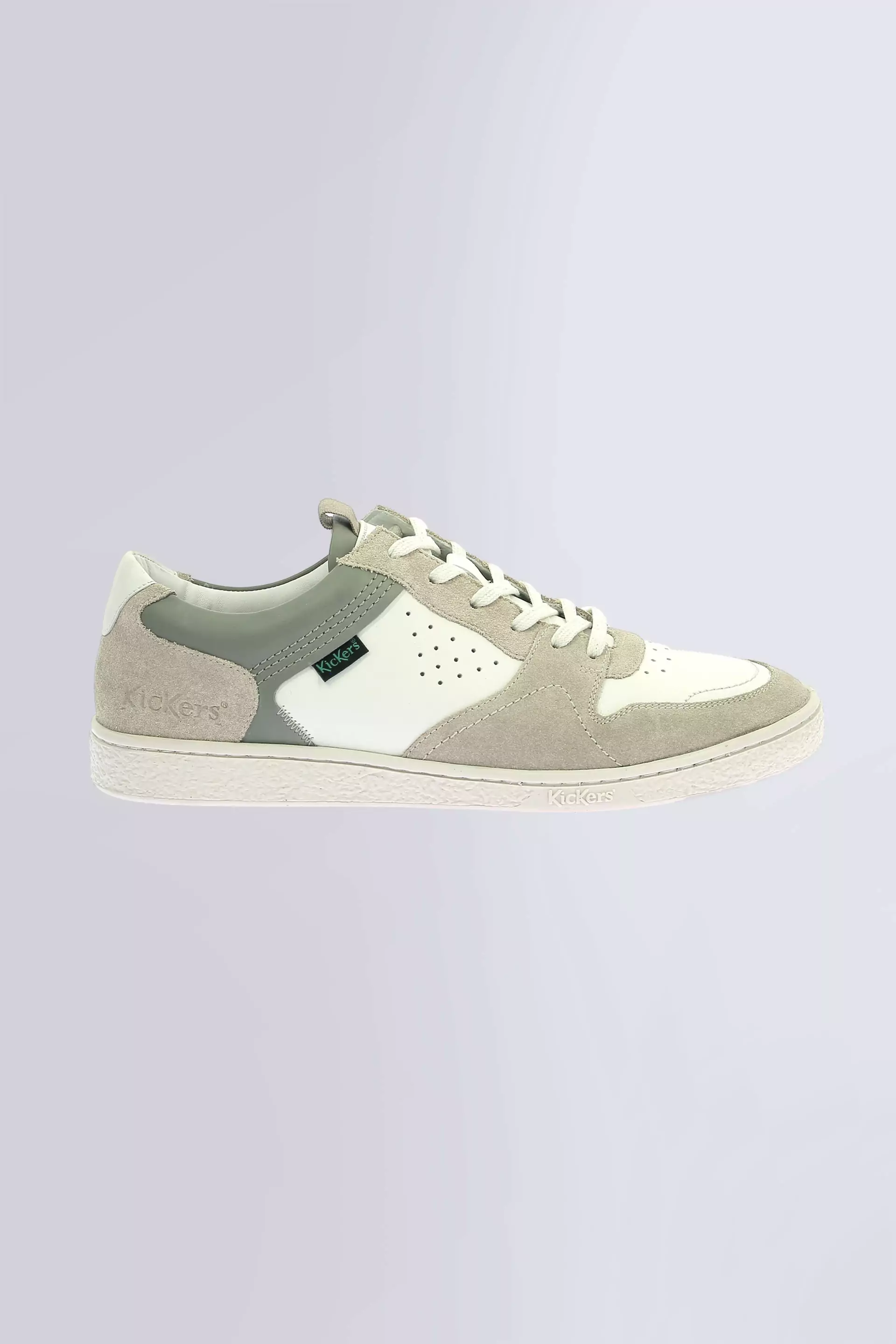 Kick Sackers - Sneakers beige, bianco sporco e kaki da uomo - Kickers © Sito ufficiale