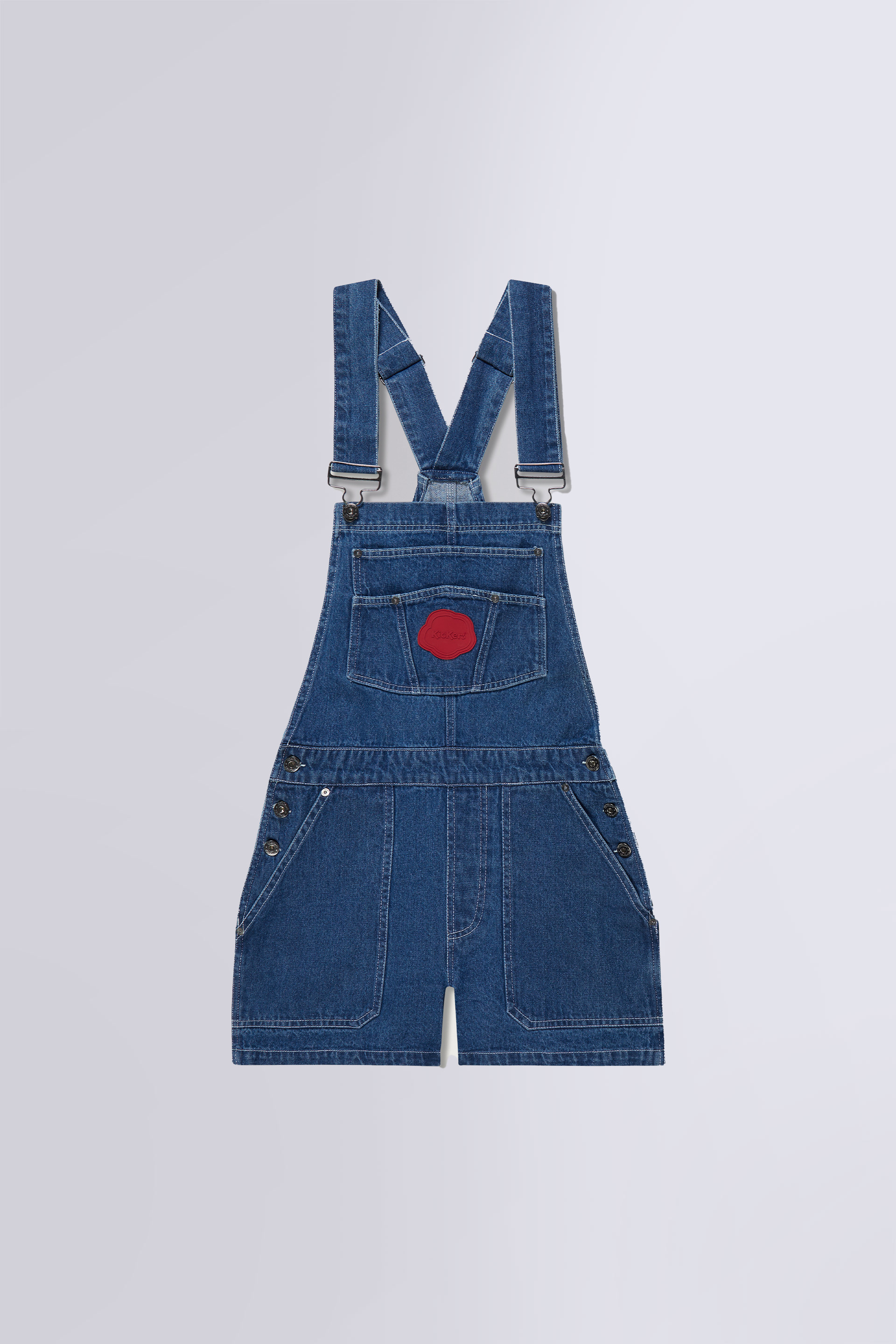 Kick Riz dark blue overalls for woman - Kickers © Official website