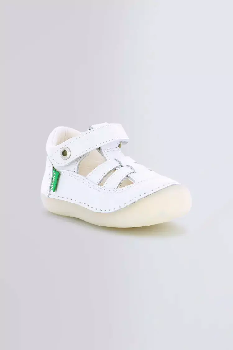 Sushy | Mary Jane bianche per bebè | Kickers © Sito Ufficiale