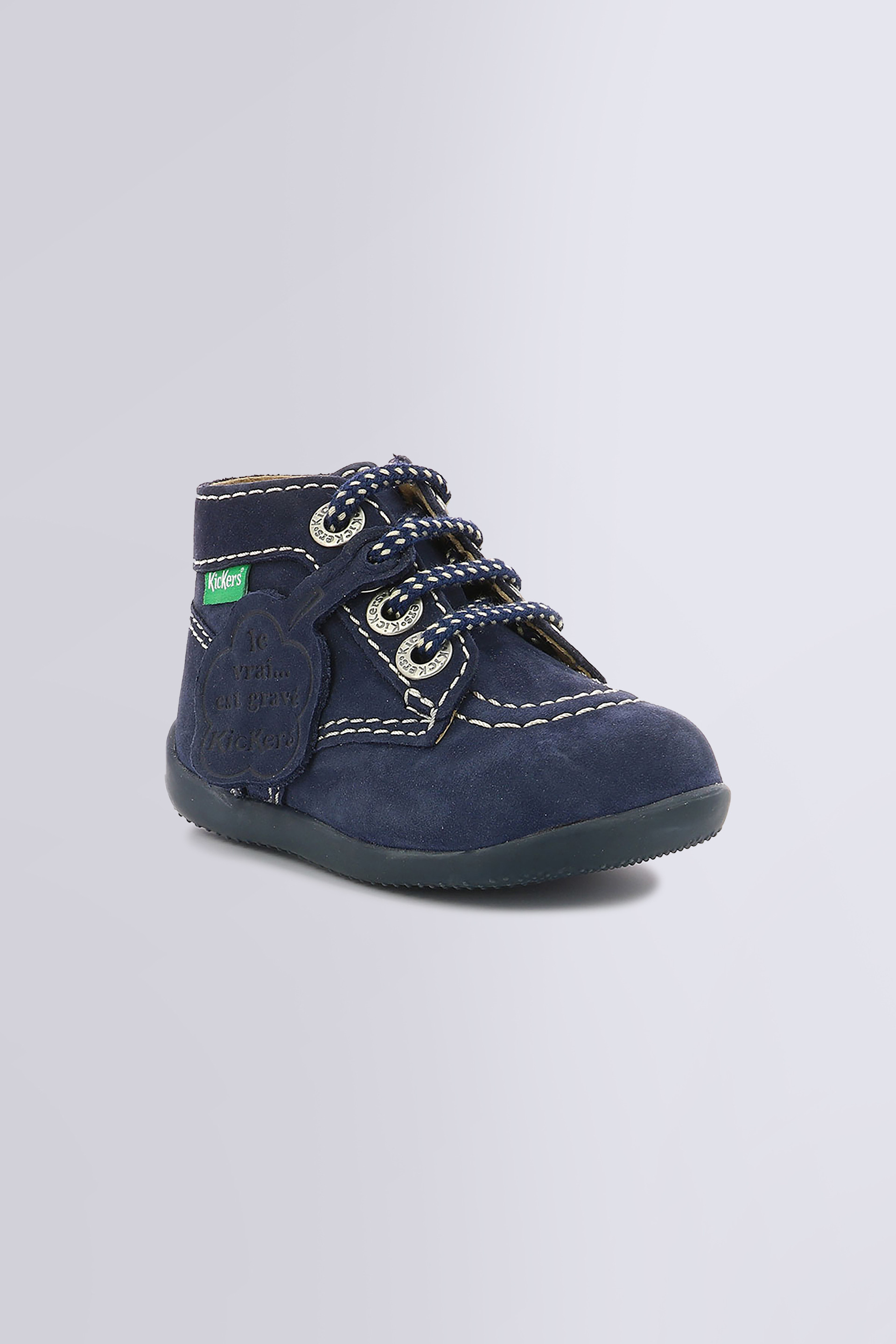 Bonzip navy - girls and boys boots - Kickers © Bonzip navy - girls and boys boots - Kickers ©
