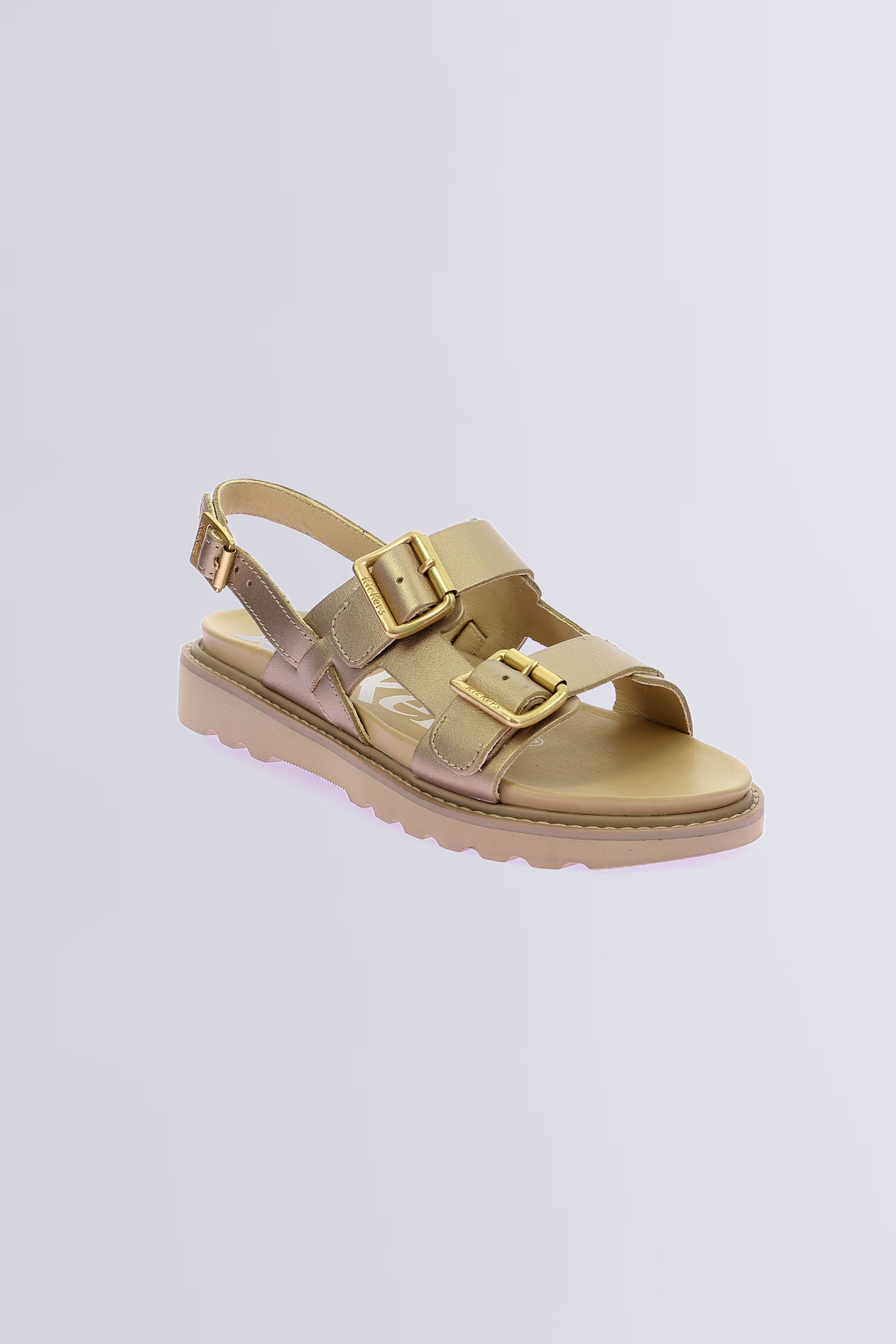 Neosummer - Sandali oro da donna - Kickers © Sito ufficiale