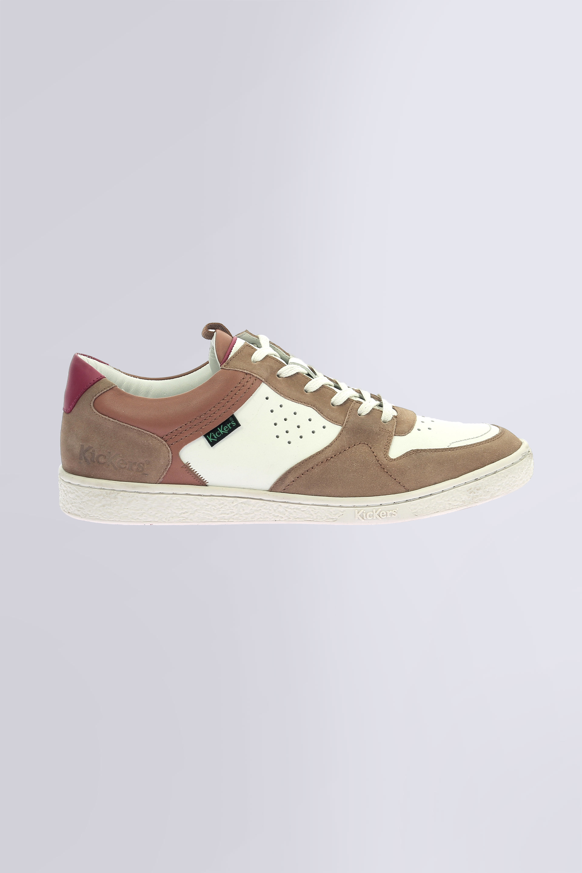 Kick Sackers - Sneaker in kamel, off-white und rot für Männer - Kickers © Offizielle Website Kick Sackers - Sneaker in kamel, off-white und rot für Männer - Kickers © Offizielle Website