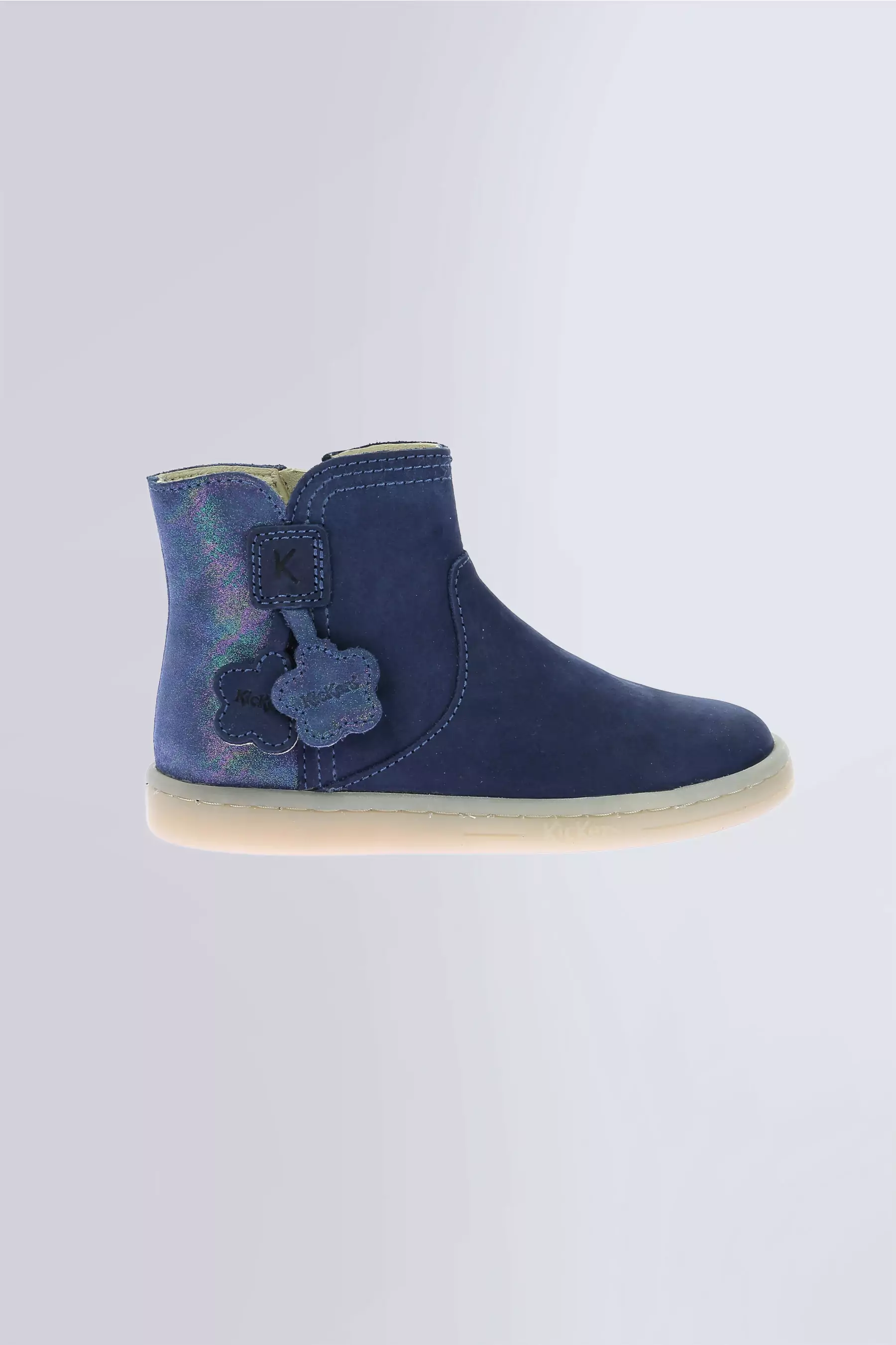 Kick Tackeen | Bottines marine pour fille | Kickers © Site Officiel