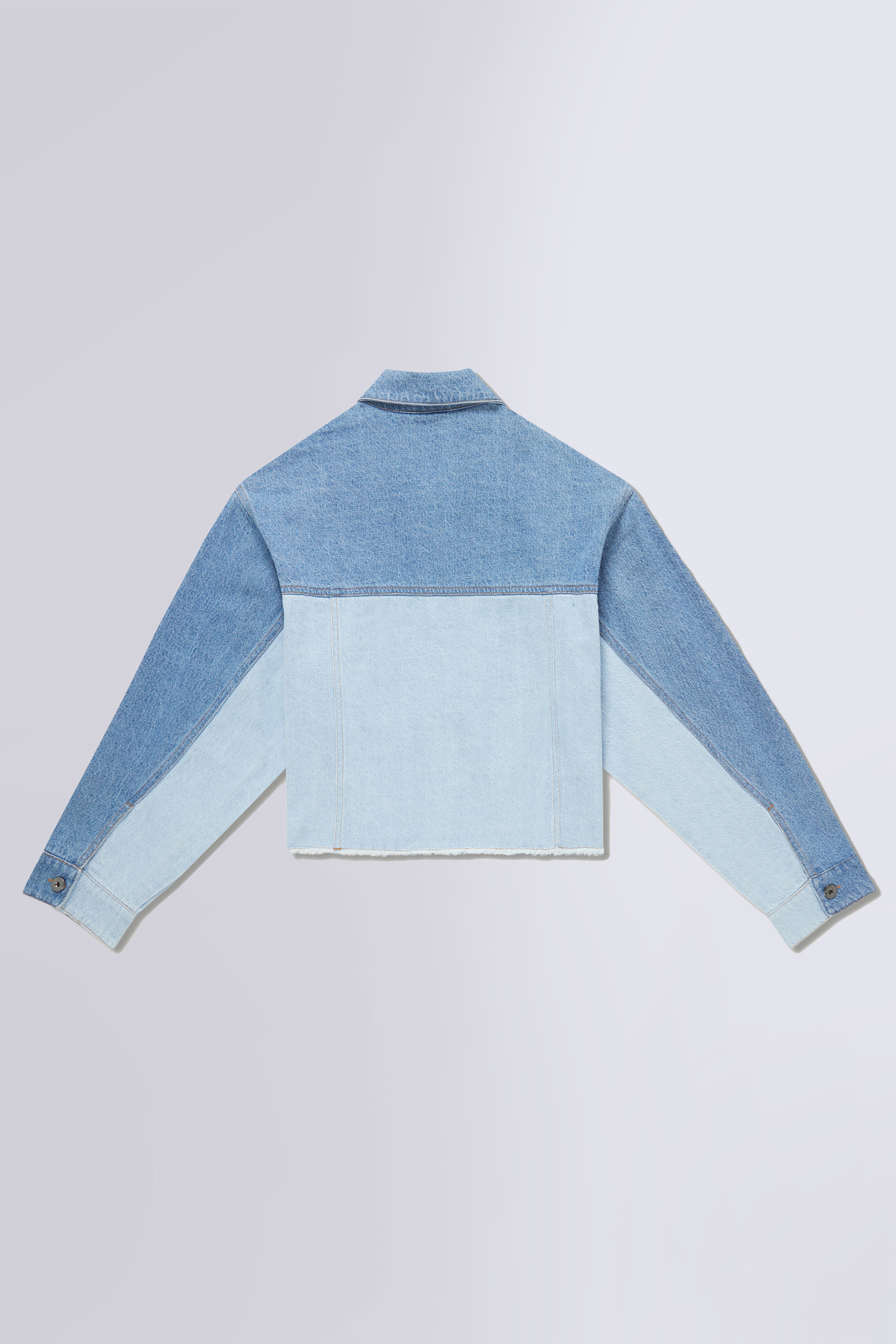 Kick Denim blue long-sleeved shirt for woman - Kickers © Official website