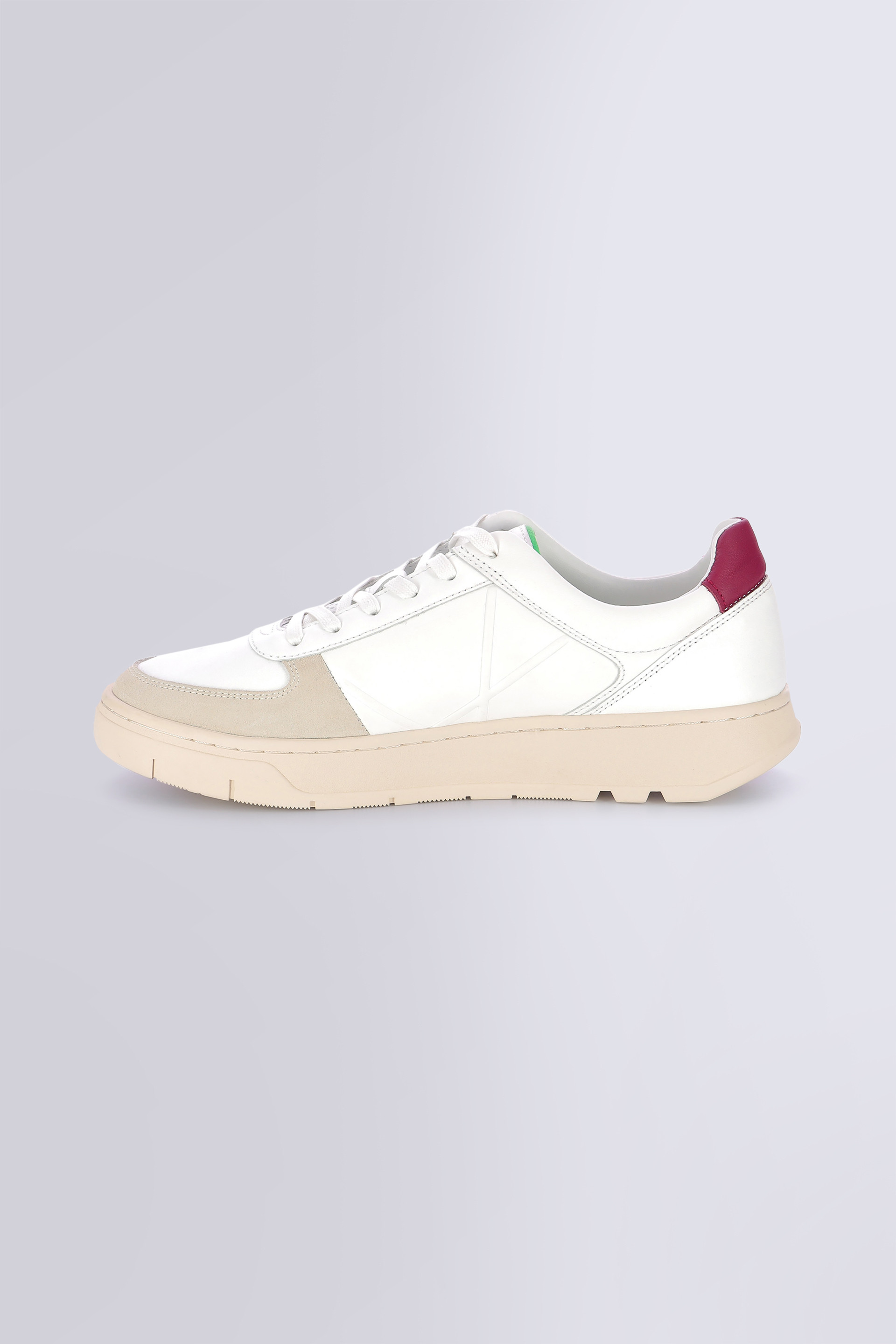 Kick Allow Blanco burdeos