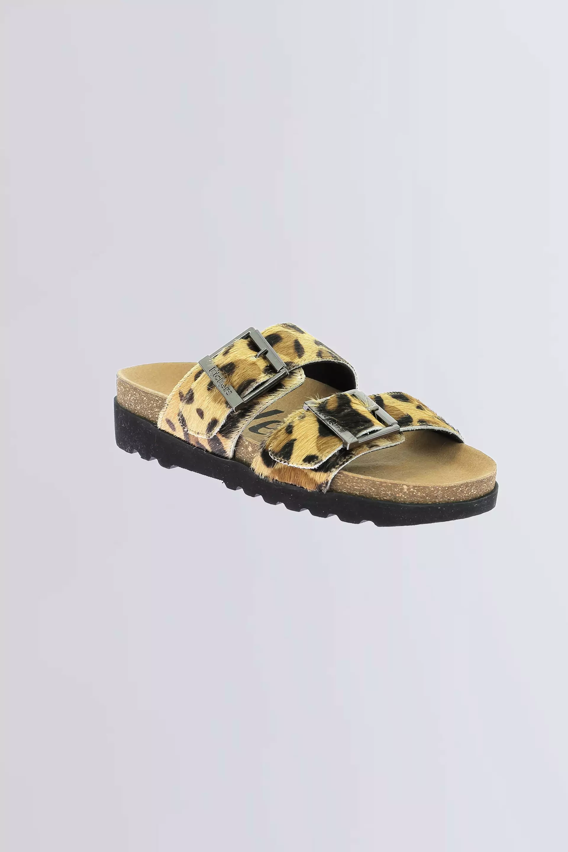 Kick Lisa - Pantoletten in Leopardendruck für Frauen - Kickers © Offizielle Website