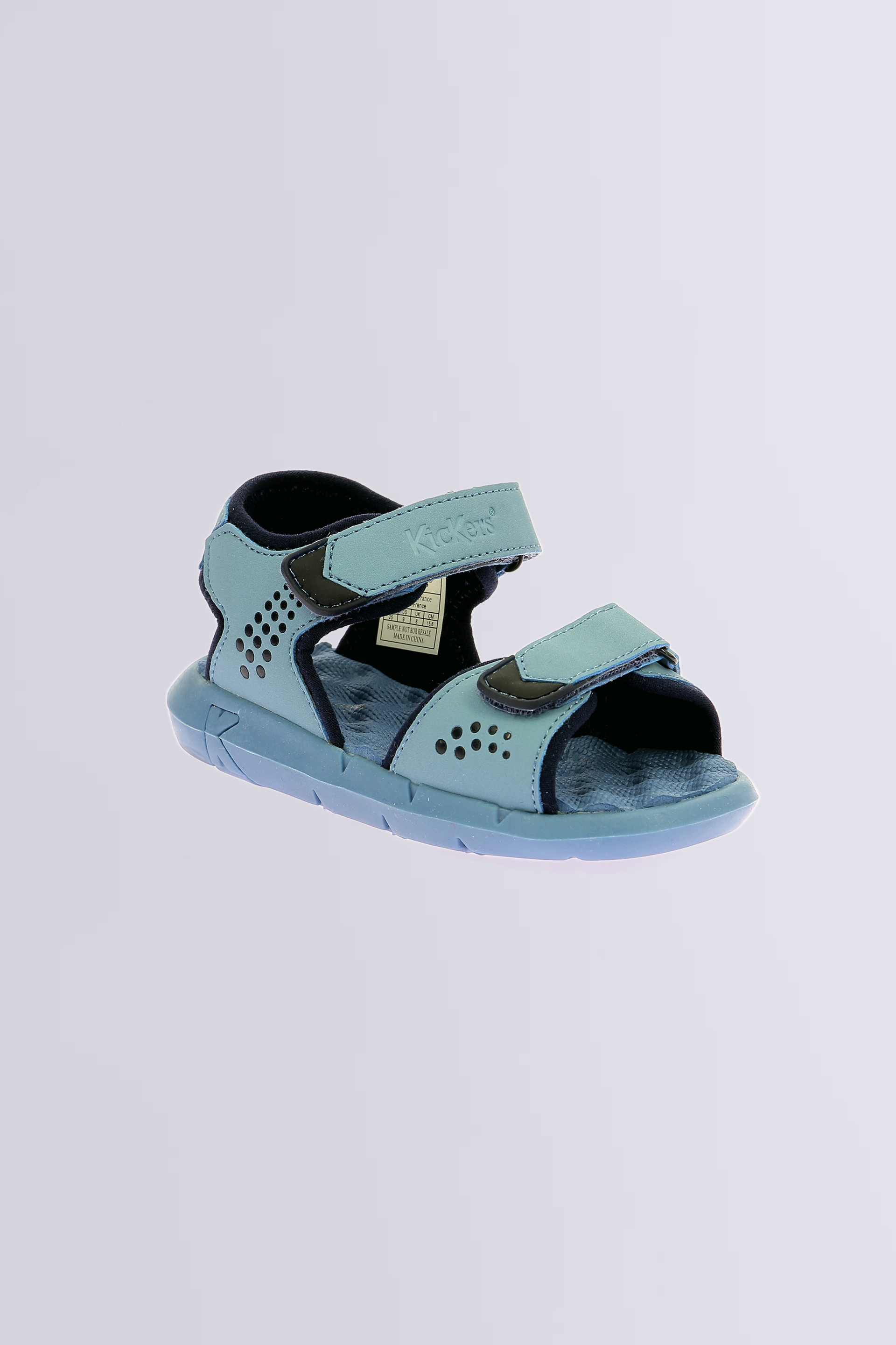 Jumangap | Blue sandals for girls and boys | Kickers © Official Site