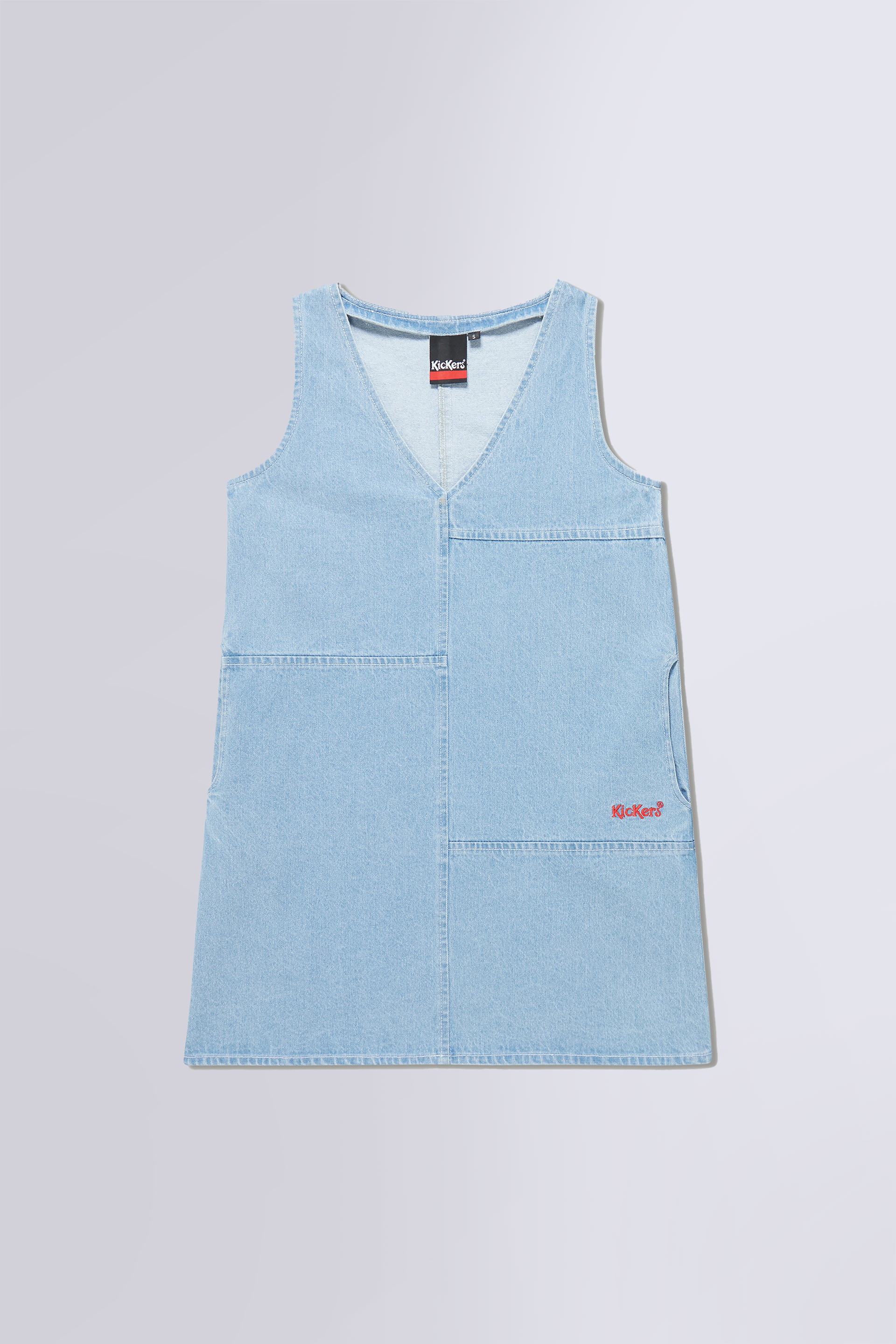 Kick Tessa - Robe en jean bleue pour femme - Kickers © Site Officiel Kick Tessa - Robe en jean bleue pour femme - Kickers © Site Officiel