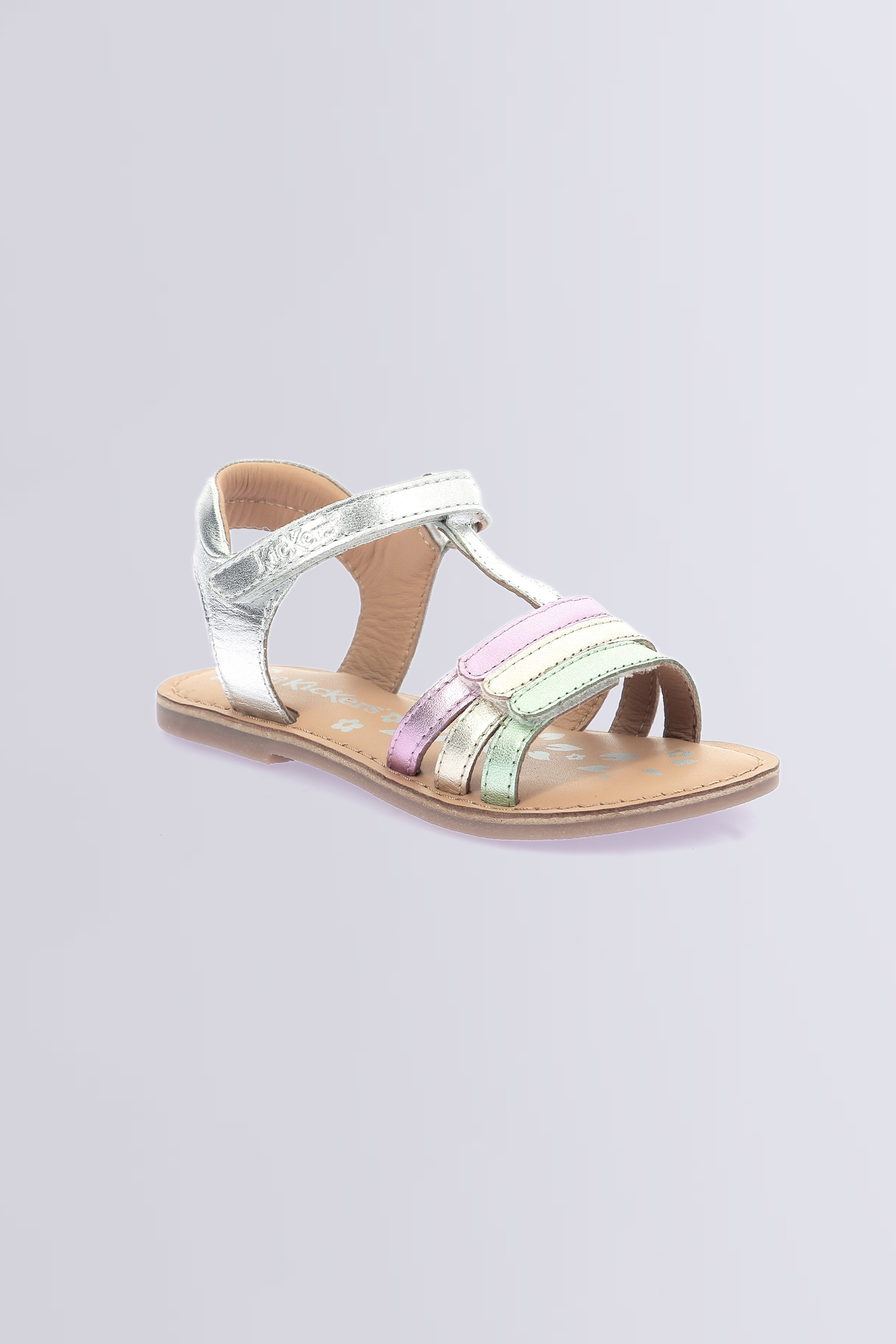 Diamanto - Sandales argent pour fille - Kickers © Site Officiel Diamanto - Sandales argent pour fille - Kickers © Site Officiel