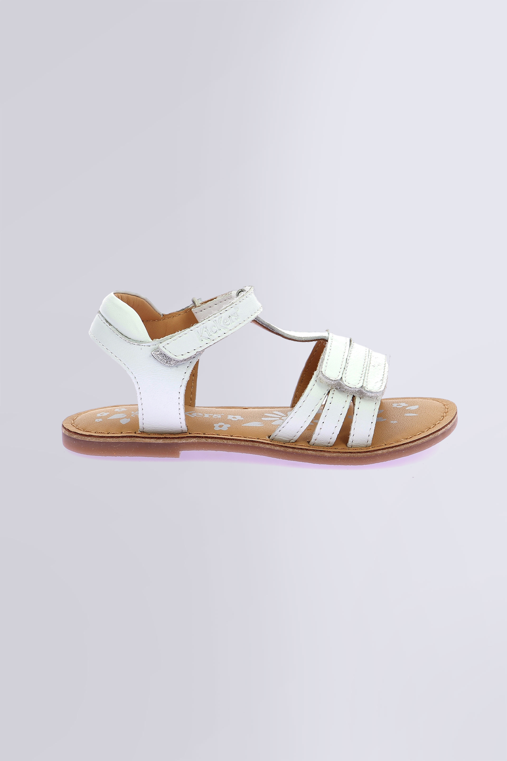 Diamanto - Sandali bianco da ragazza - Kickers © Sito ufficiale