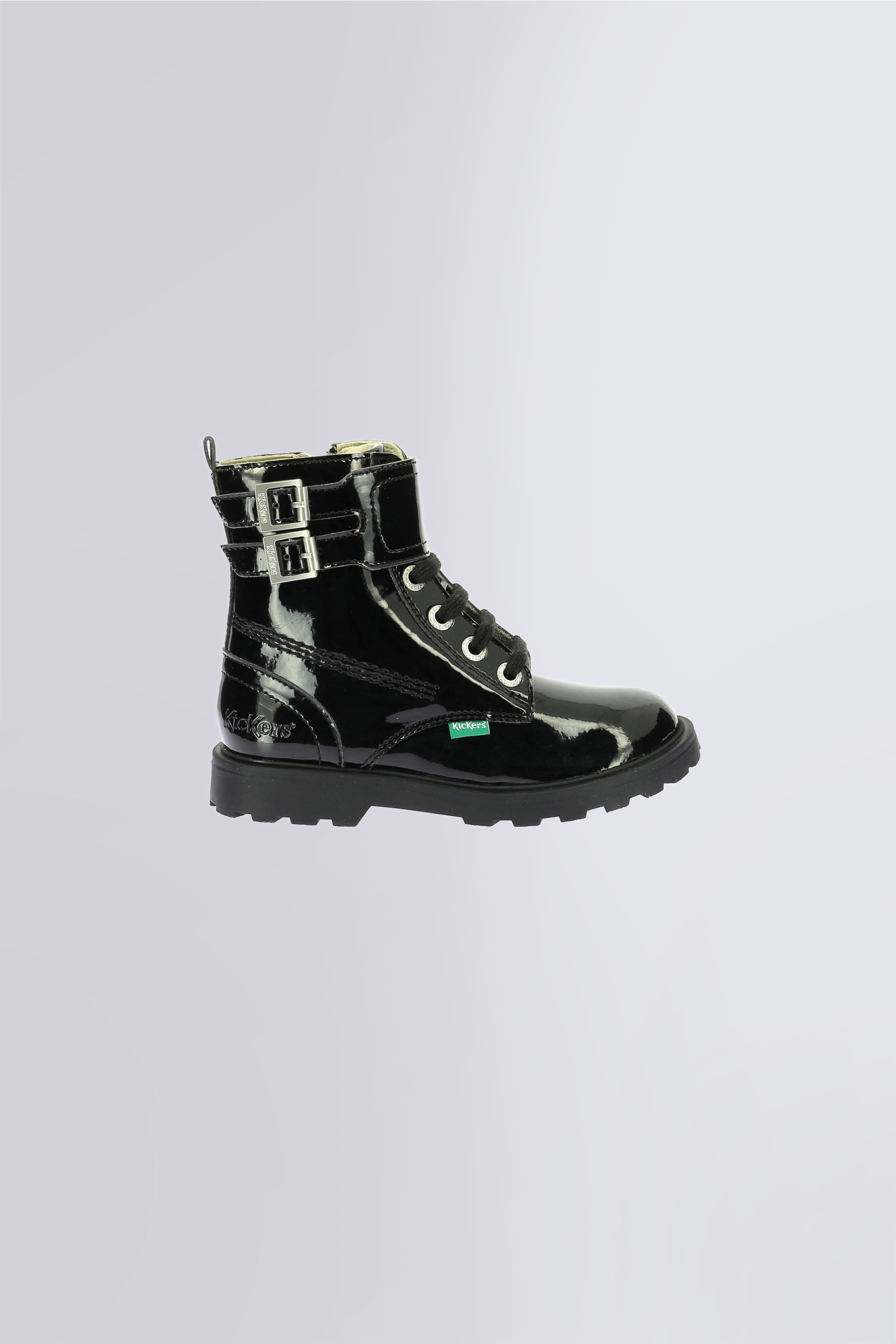 Kick Blush | Black Patent Girls’ Boots | Kickers © Official Site Kick Blush | Black Patent Girls’ Boots | Kickers © Official Site