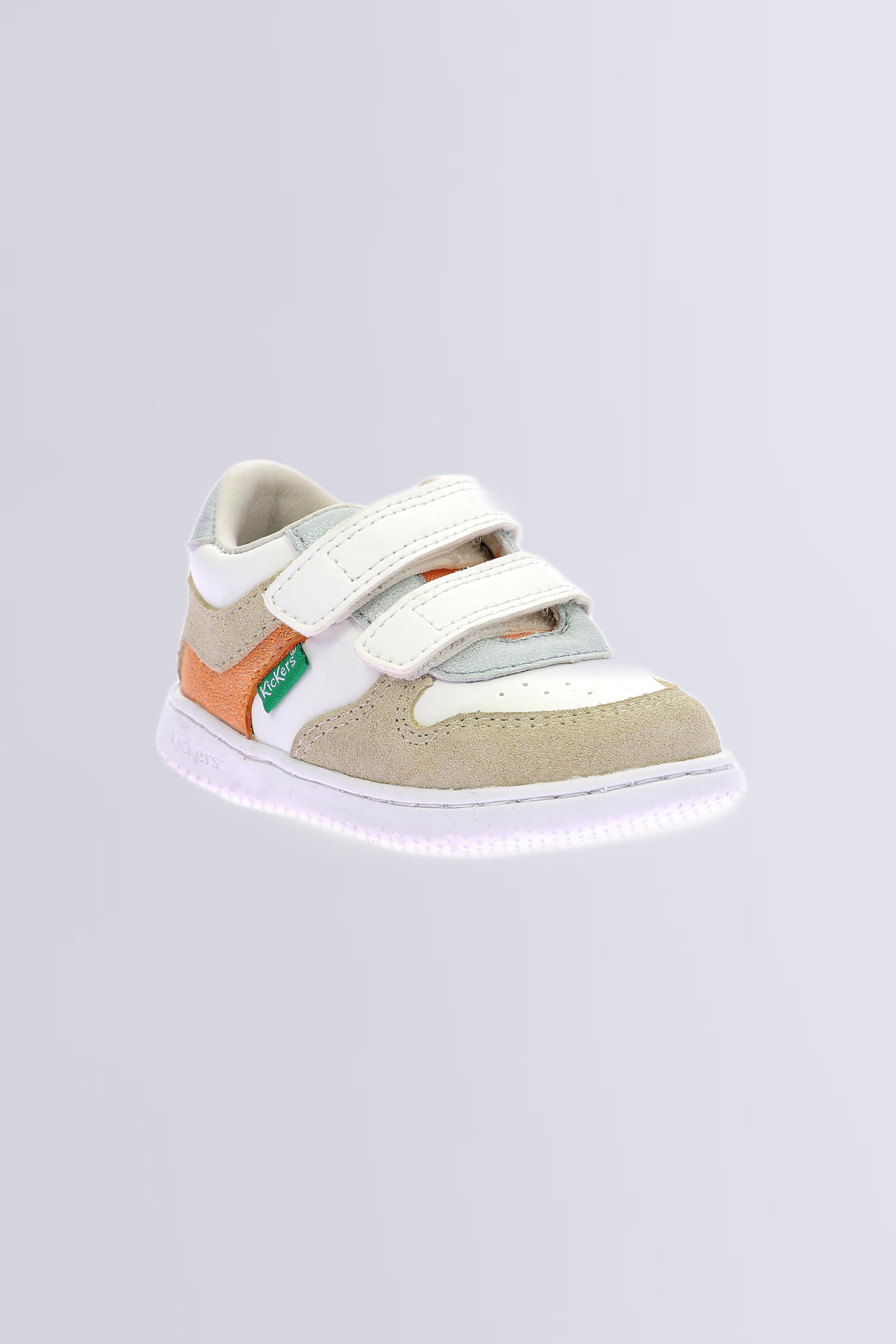 Kickmotion | Baskets blanches et coloré pour fille | Kickers © Site Officiel Kickmotion | Baskets blanches et coloré pour fille | Kickers © Site Officiel