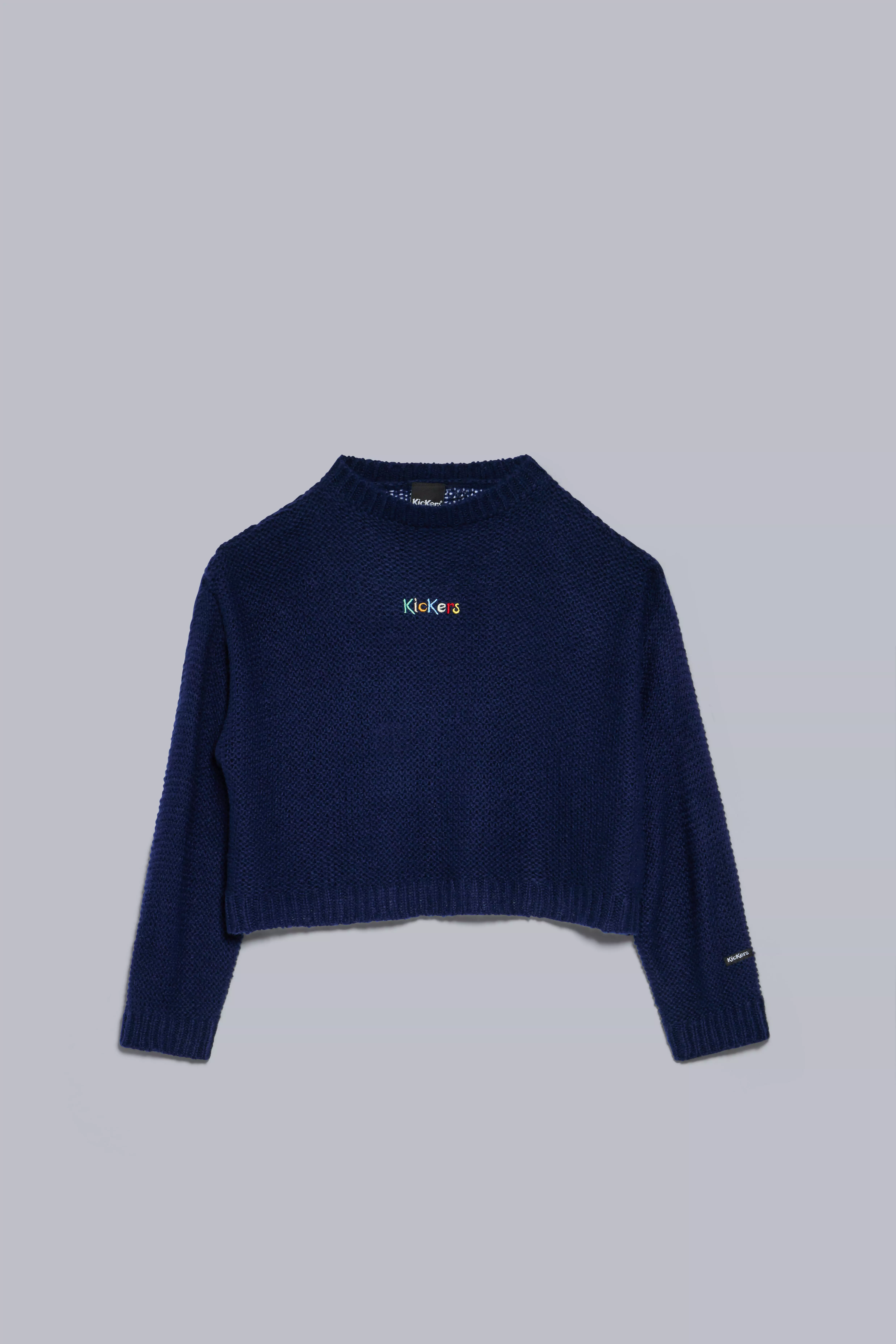 Kick Wrack navy sweatshirt for woman - Kickers © Official website