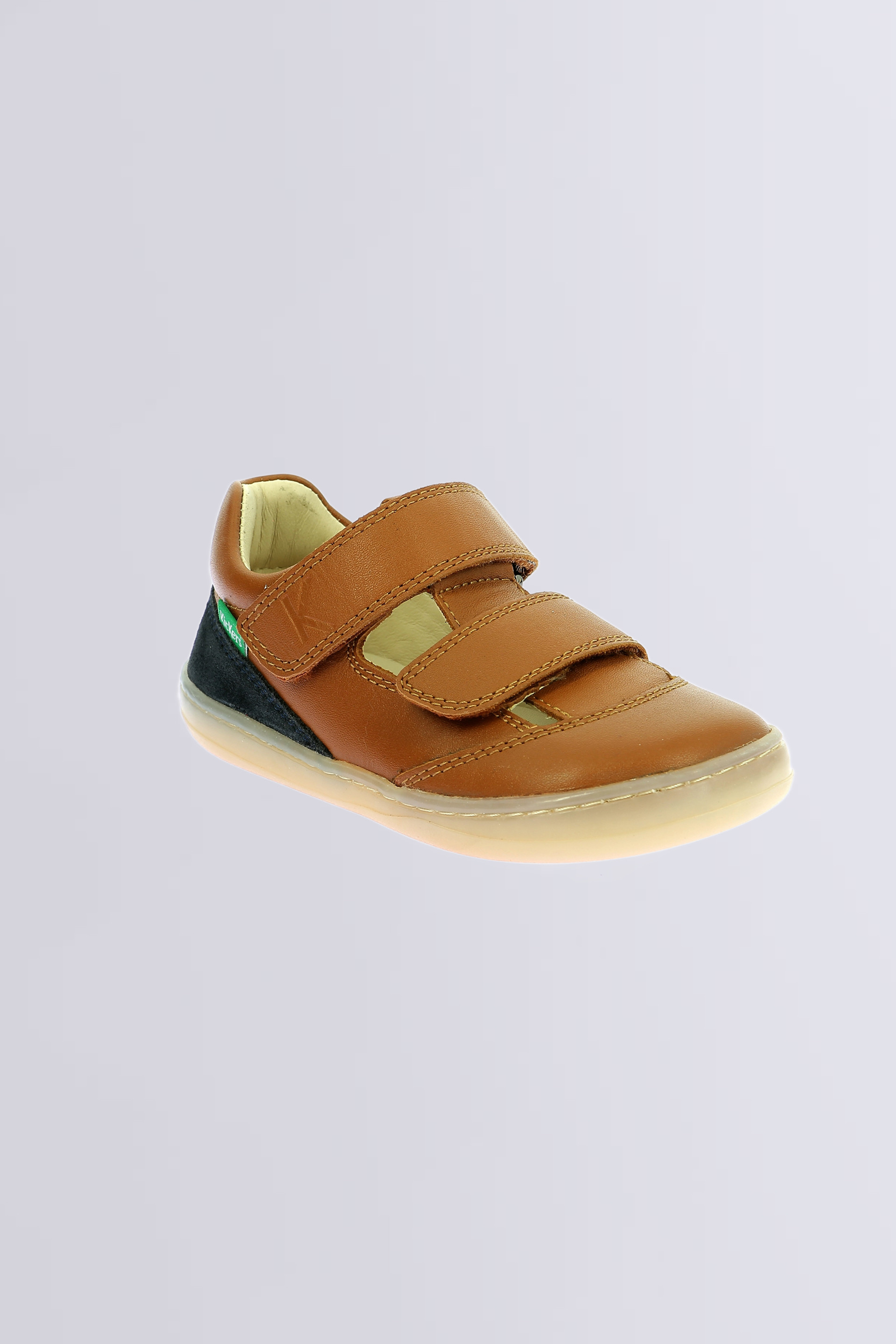 Kickbloom | Camel leather trainers for boys | Kickers © Official Website