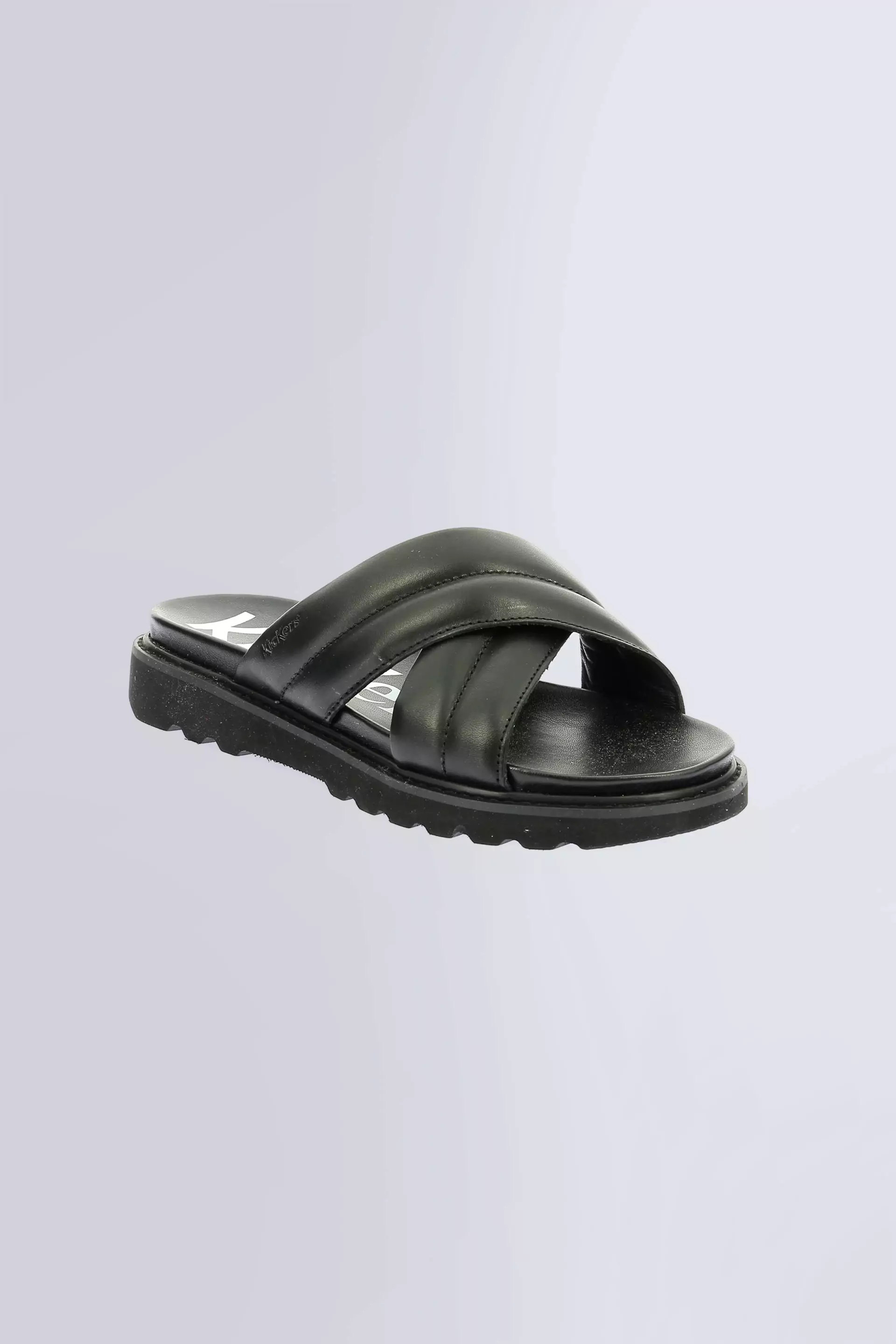 Kick Nealine black mules for woman - Kickers © Official website