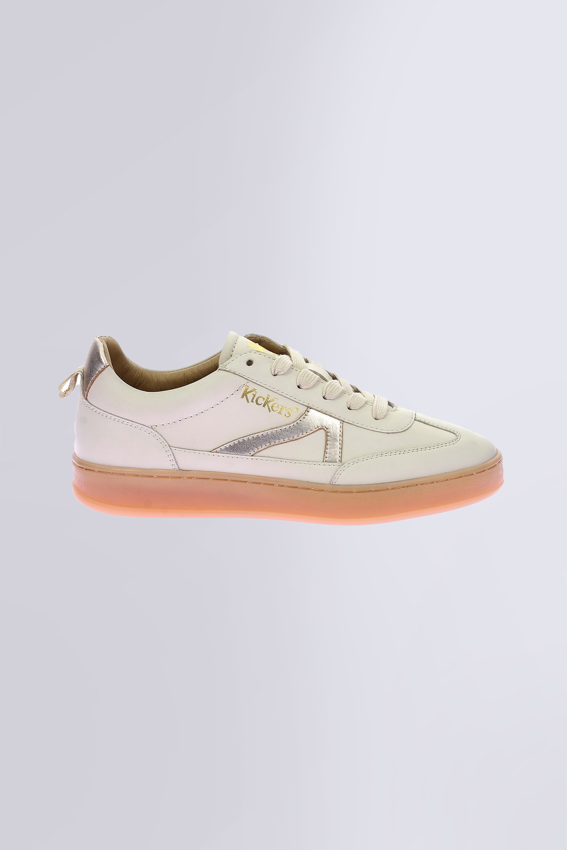 Kick Justway | Zapatillas blancas para mujer | Kickers © Sitio Oficial
