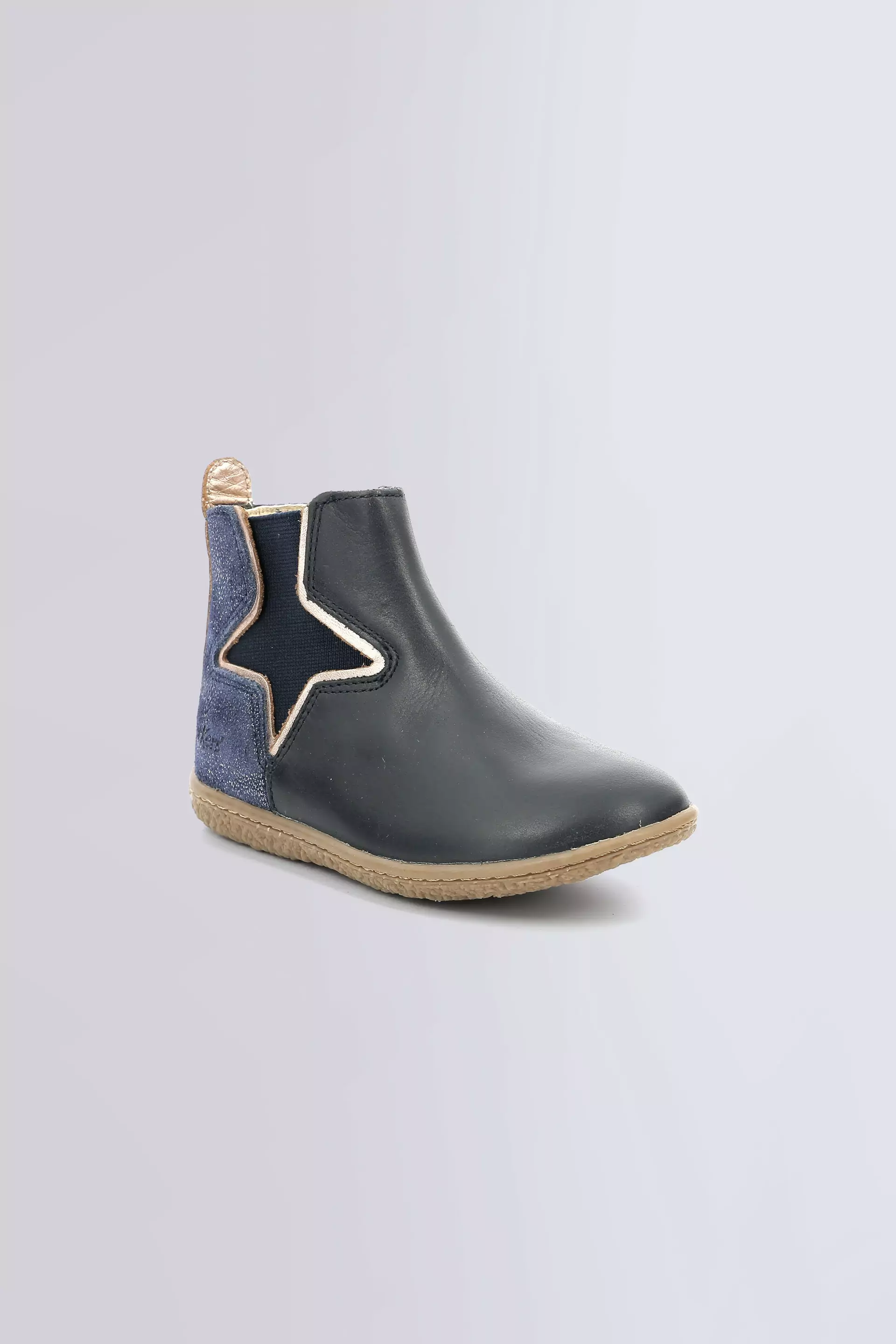 Vermillon | Metallic Marine Chelsea Boots für Mädchen | Kickers © Offizielle Webseite Vermillon | Metallic Marine Chelsea Boots für Mädchen | Kickers © Offizielle Webseite