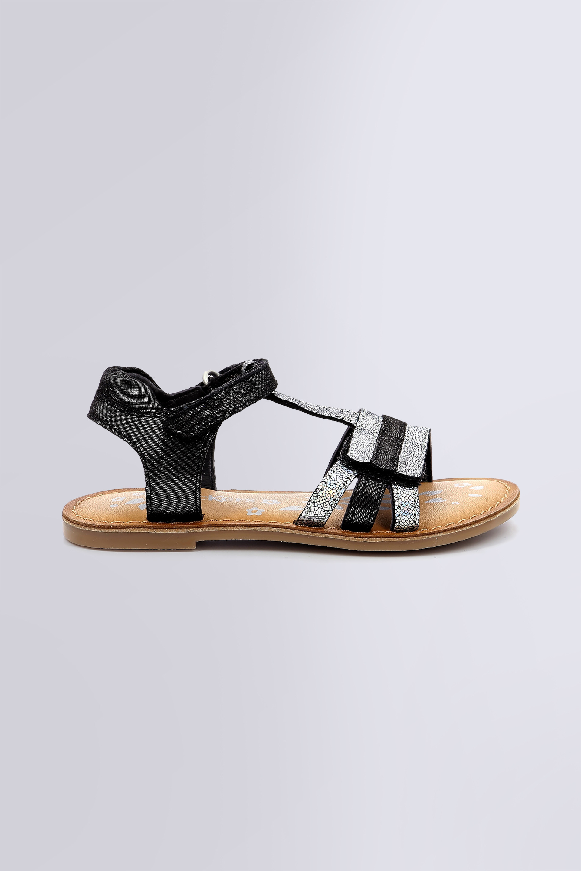 Diamanto - Sandalen in schwarz metallic für Mädchen - Kickers © Offizielle Website