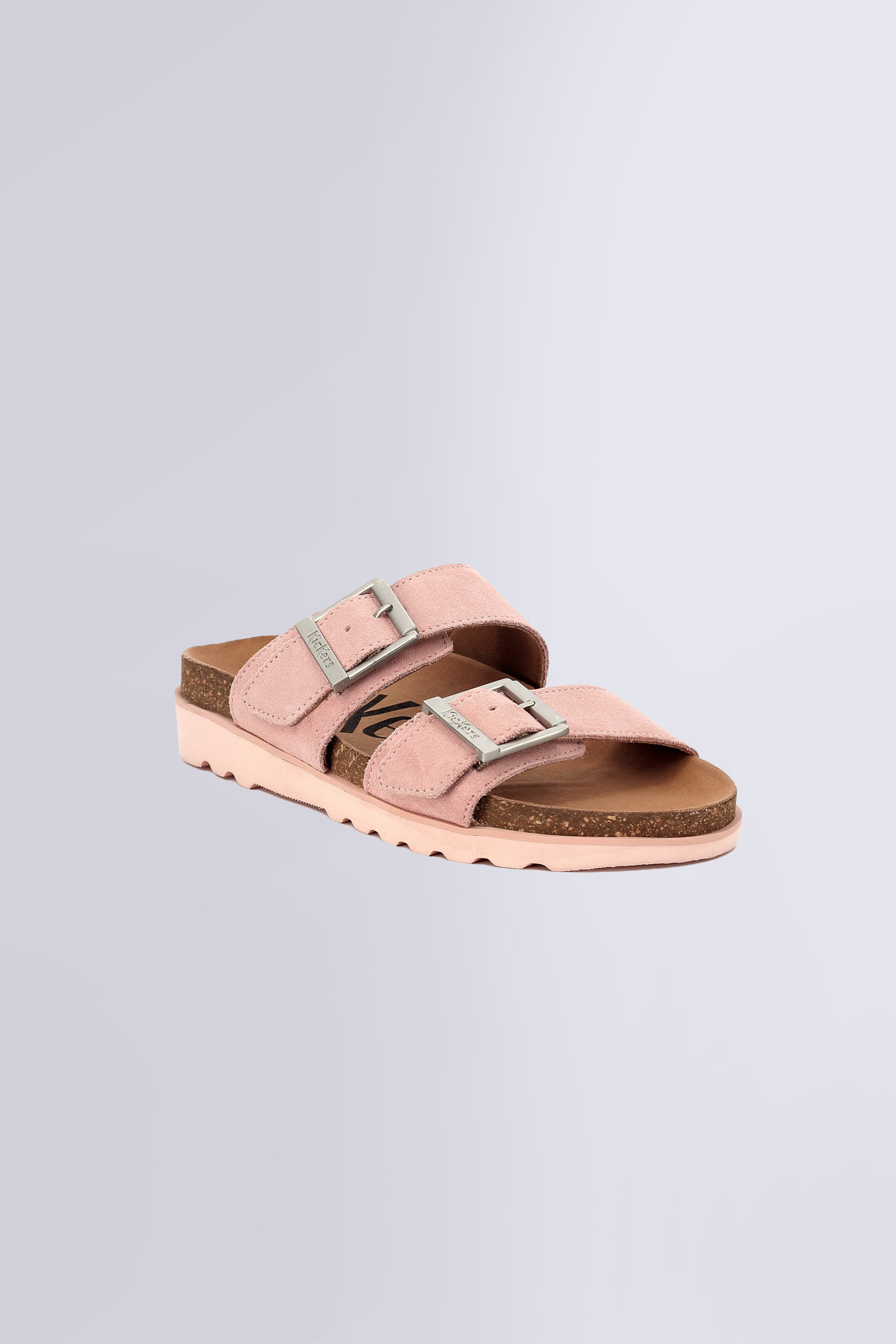 Kick Lisa pink mules for woman - Kickers © Official website