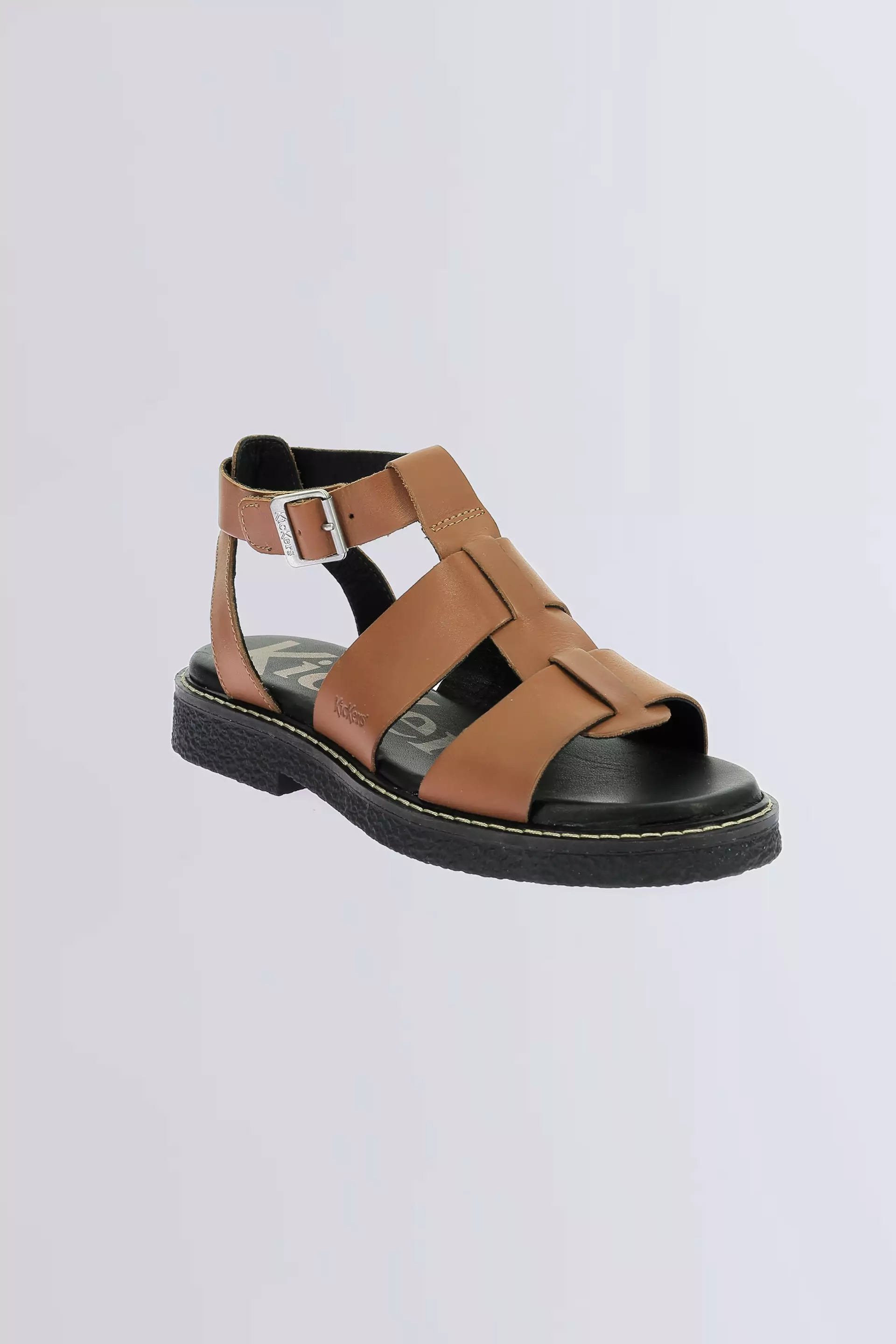 Kick Lila - Sandales camel pour femme - Kickers © Site Officiel