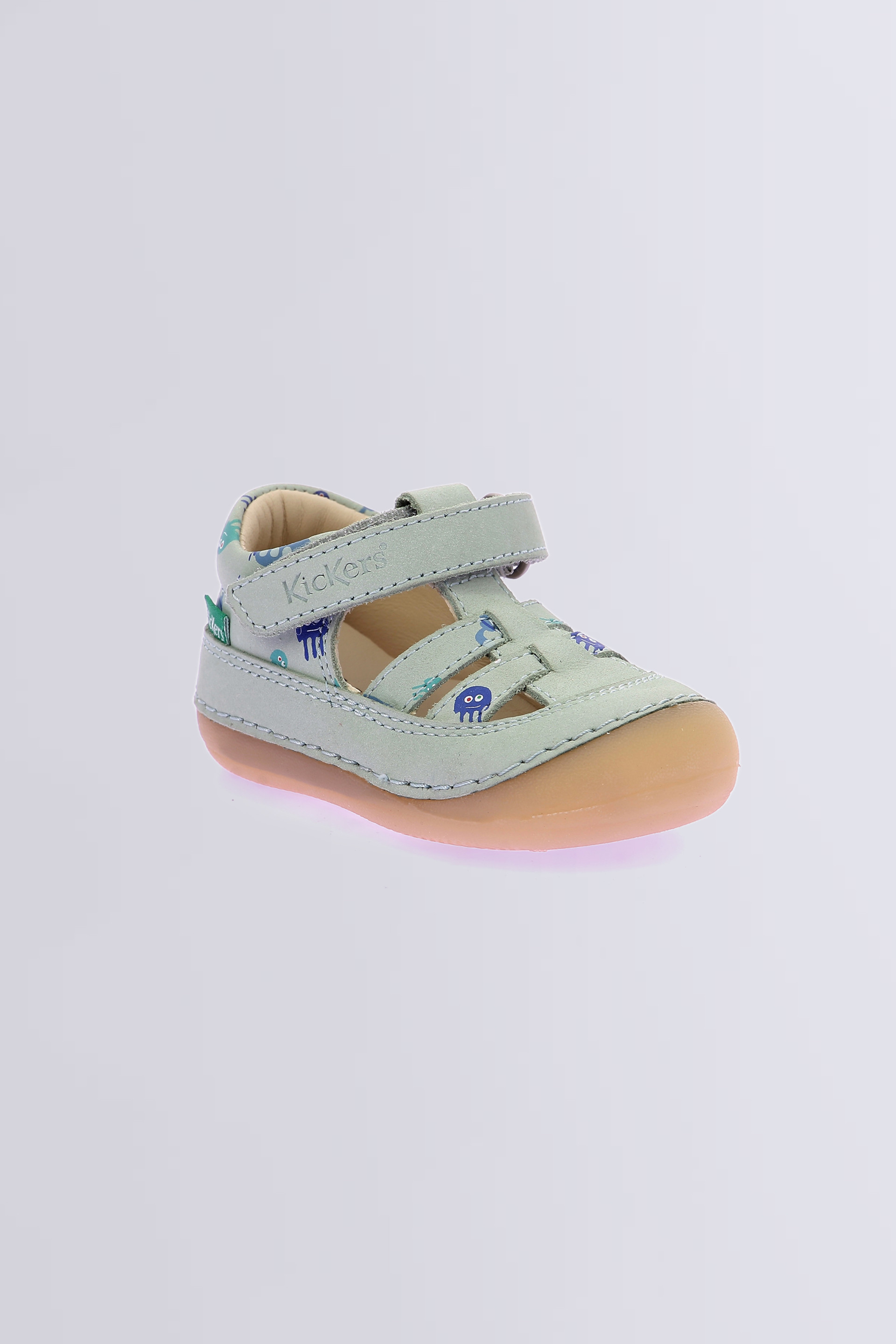 Kick Sushyk | Grüne Mary Janes für Babys | Kickers © Offizielle Seite Kick Sushyk | Grüne Mary Janes für Babys | Kickers © Offizielle Seite