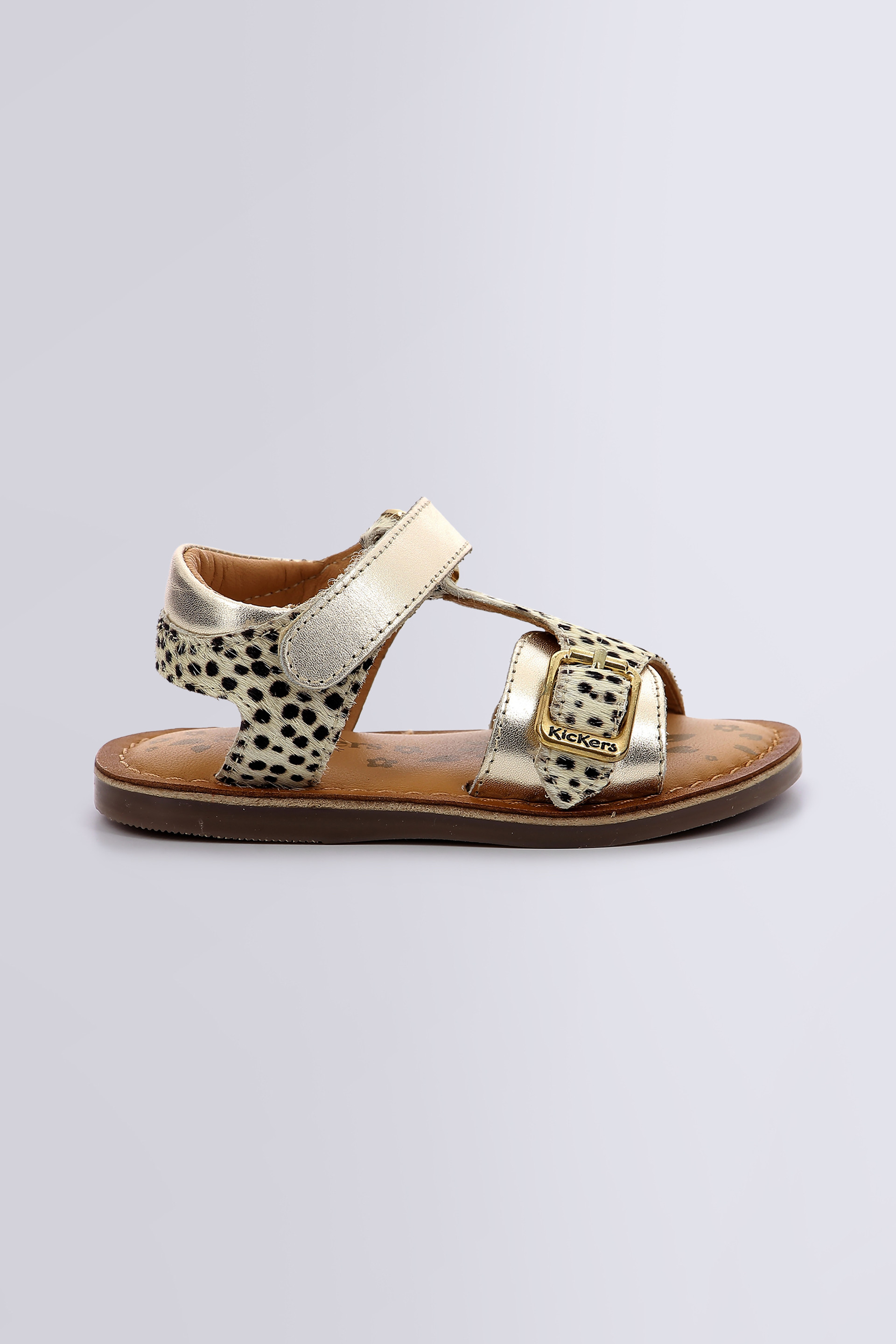 Diazz | Gold Printed Sandals for Girls | Kickers © Official Website