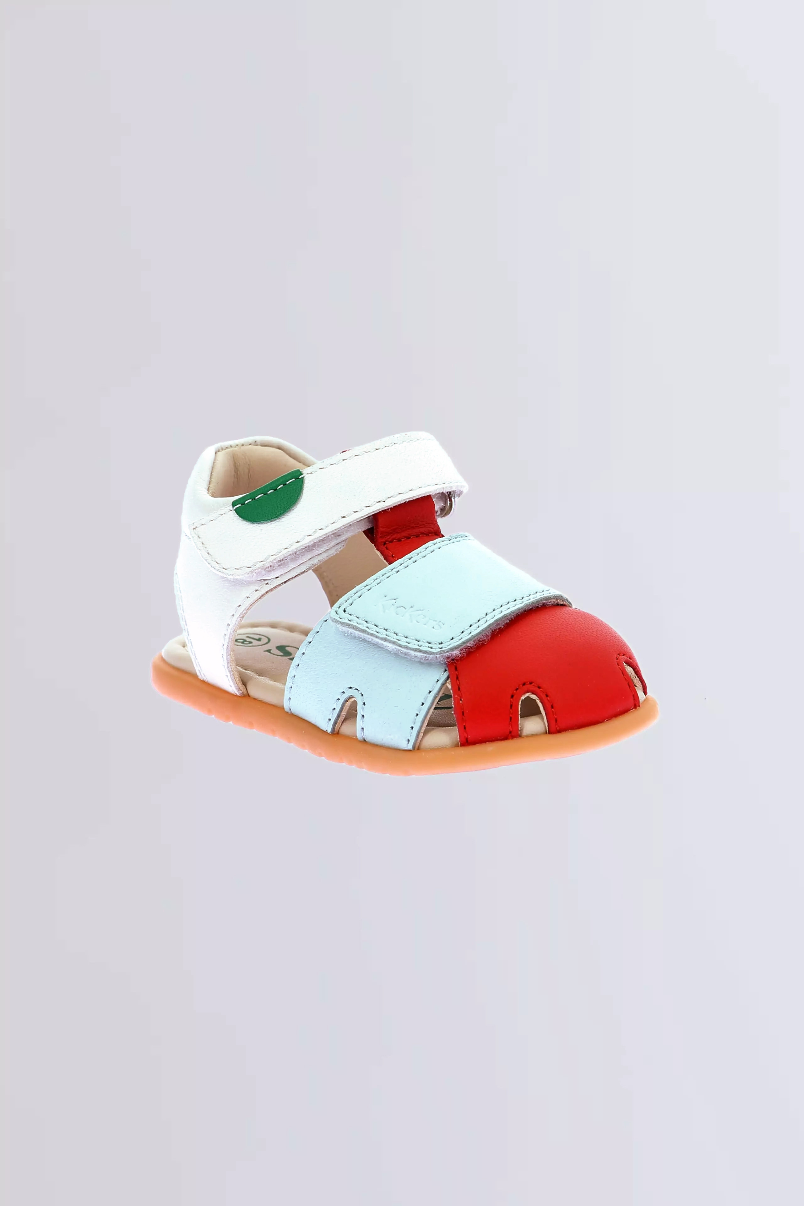 Kick Sumkratch | Tricolour baby sandals | Kickers © Official Site