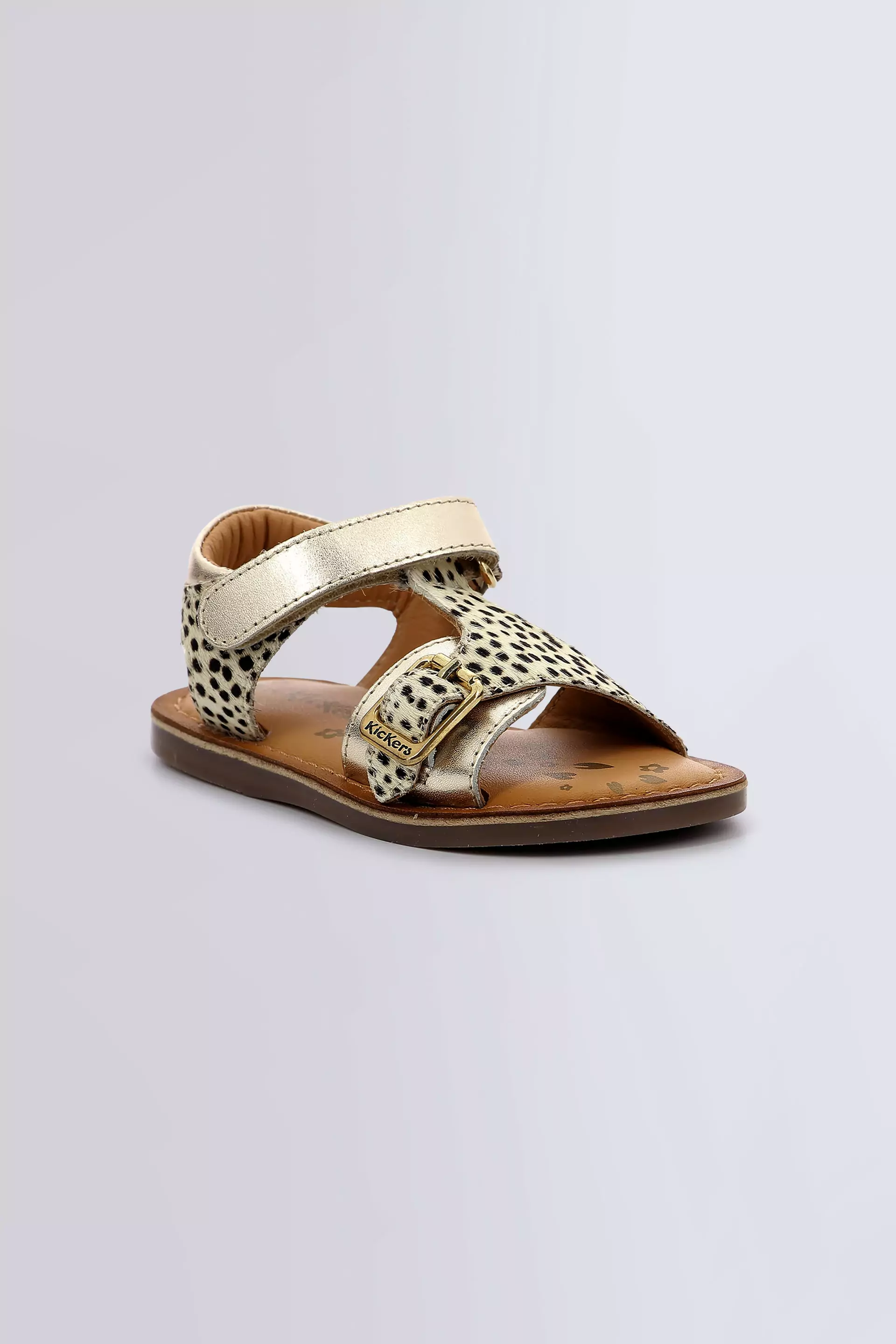 Diazz | Gold Printed Sandals for Girls | Kickers © Official Website
