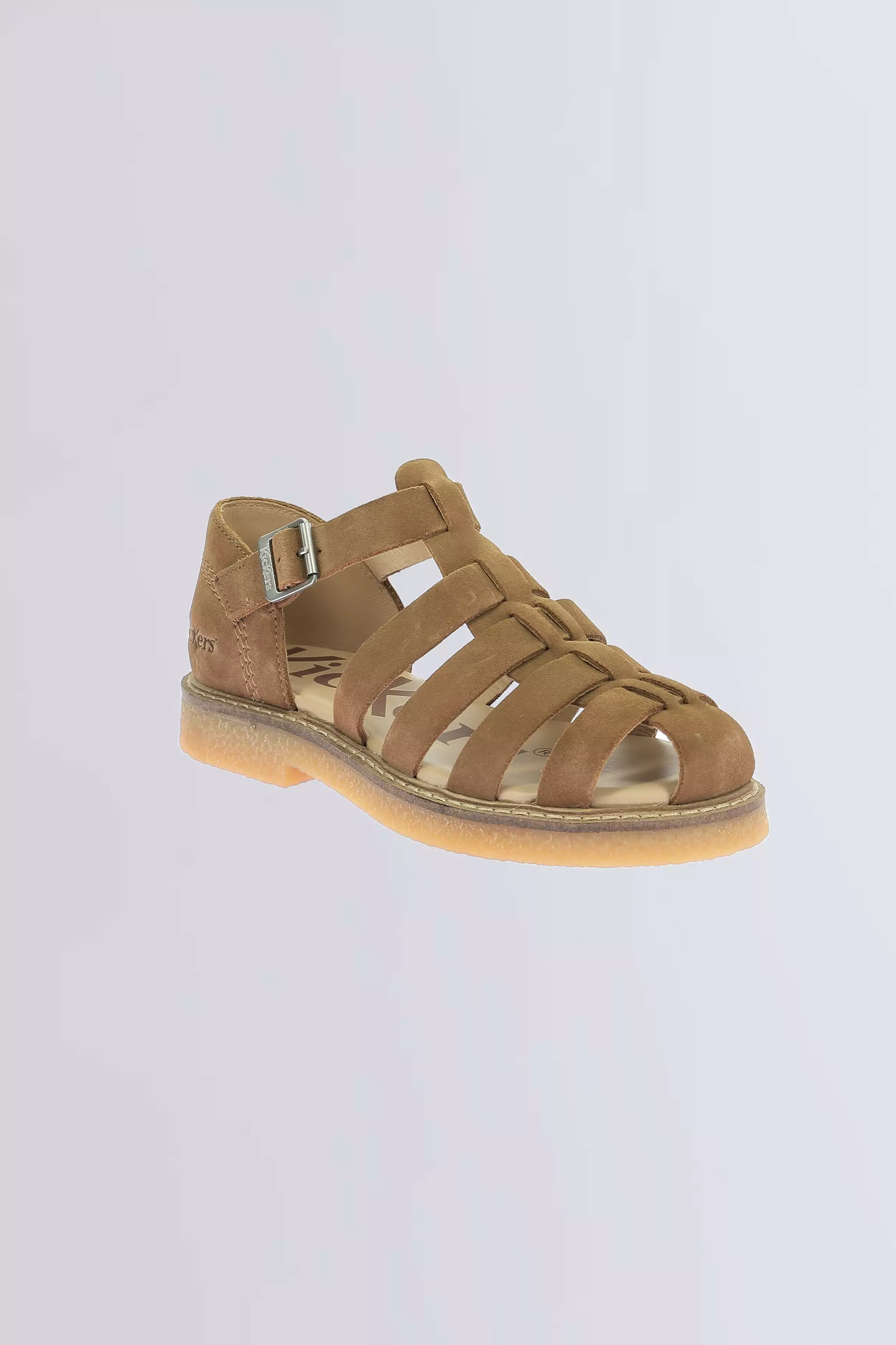 Kick Lergo - Sandales camel pour femme - Kickers © Site Officiel