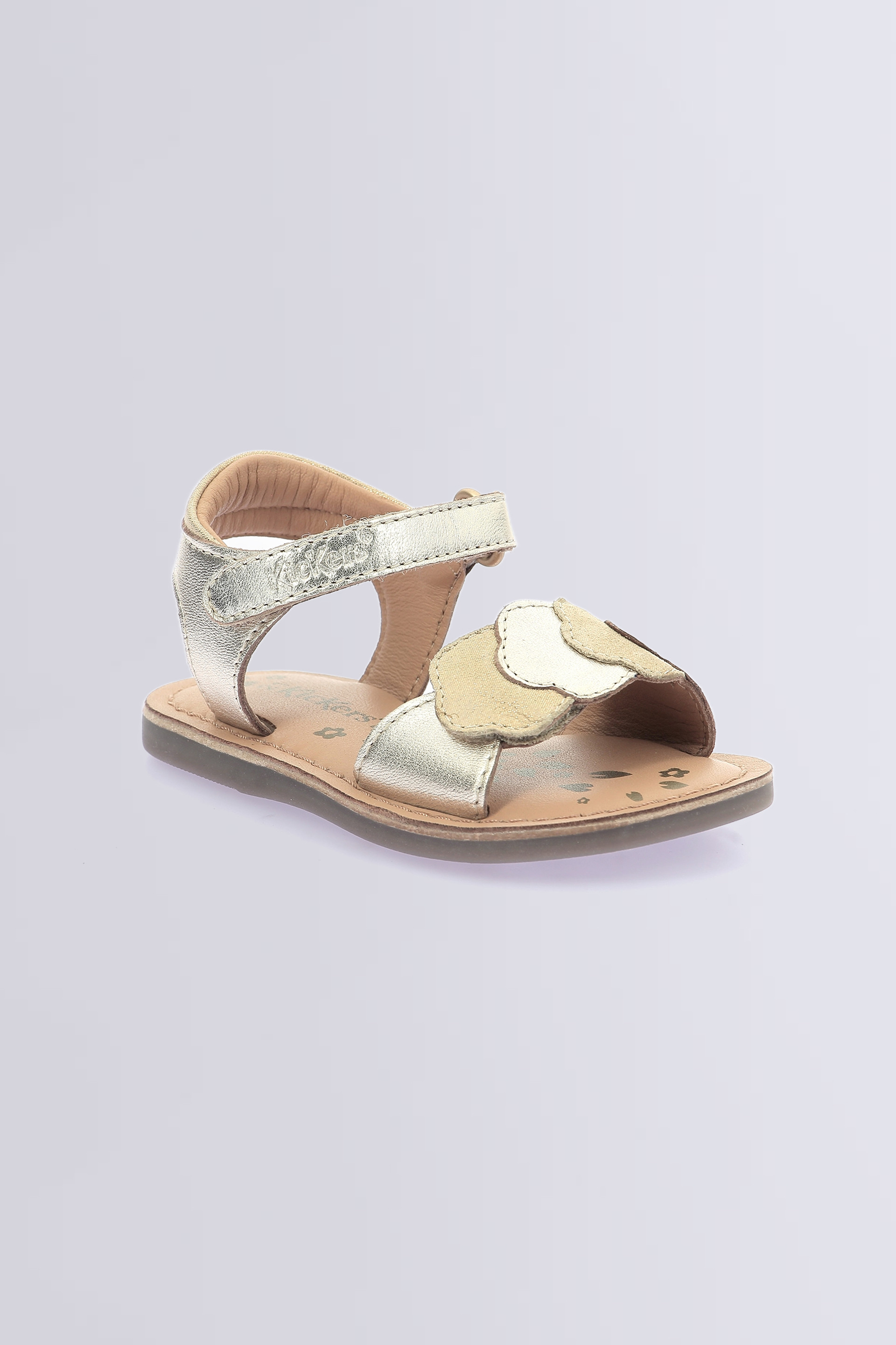 Dyastar | Sandales dorées pour fille | Kickers © Site Officiel