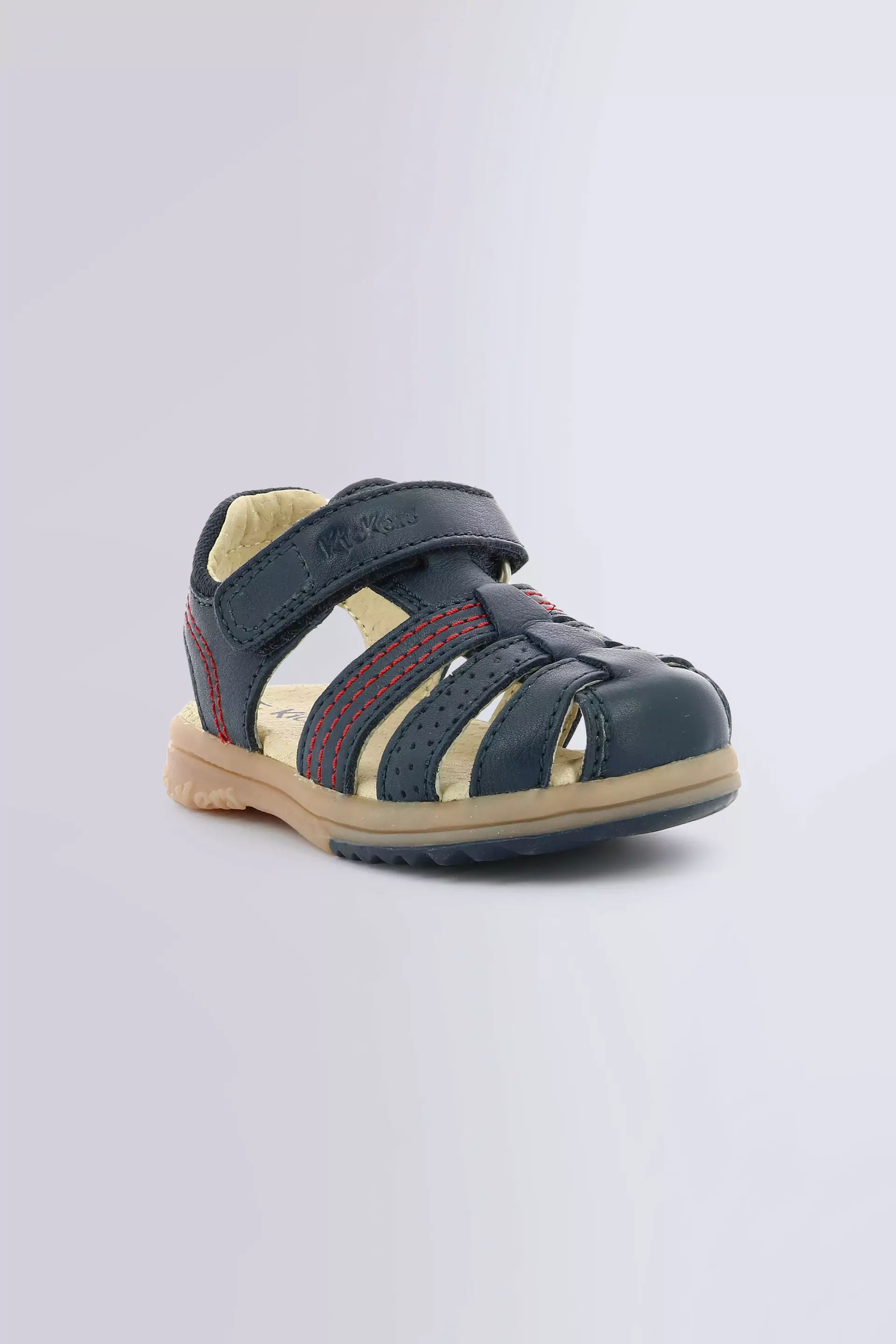 Platinium - Sandalen in marineblau für Jungen - Kickers © Offizielle Website