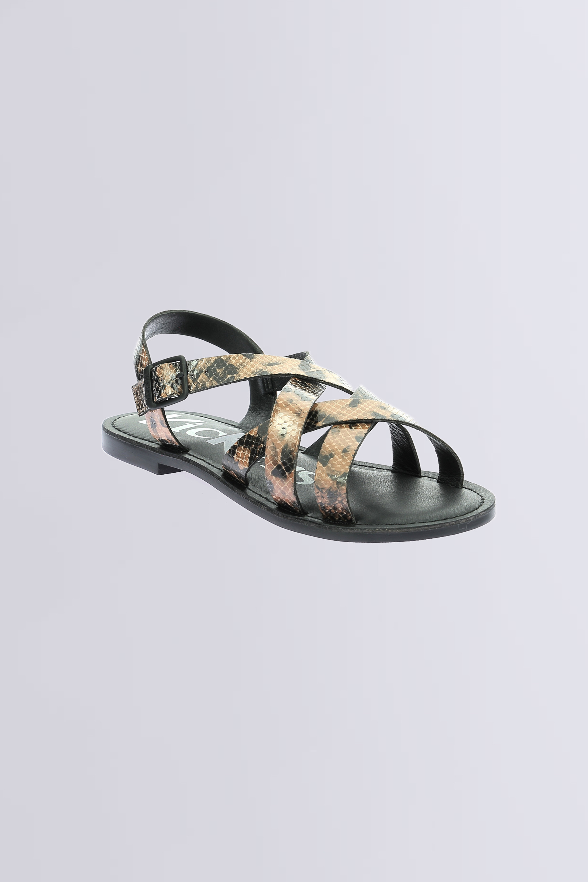 Kick Diana - Sandalias marrón y negro para mujer - Kickers © Página oficial