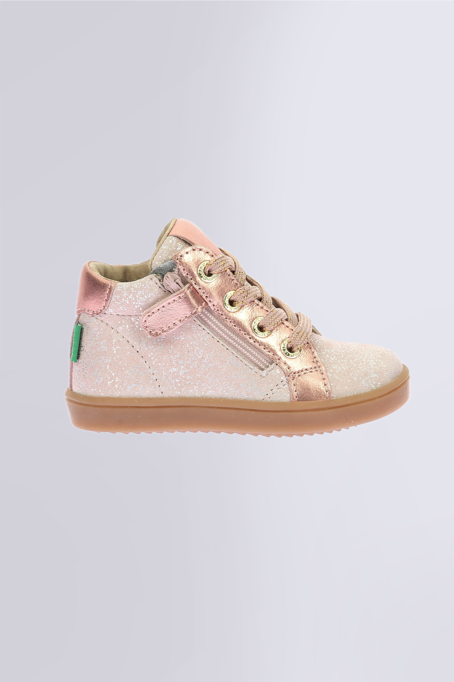 Kick Welly | Rosa Glitzersneaker für Mädchen | Kickers © Offizielle Webseite