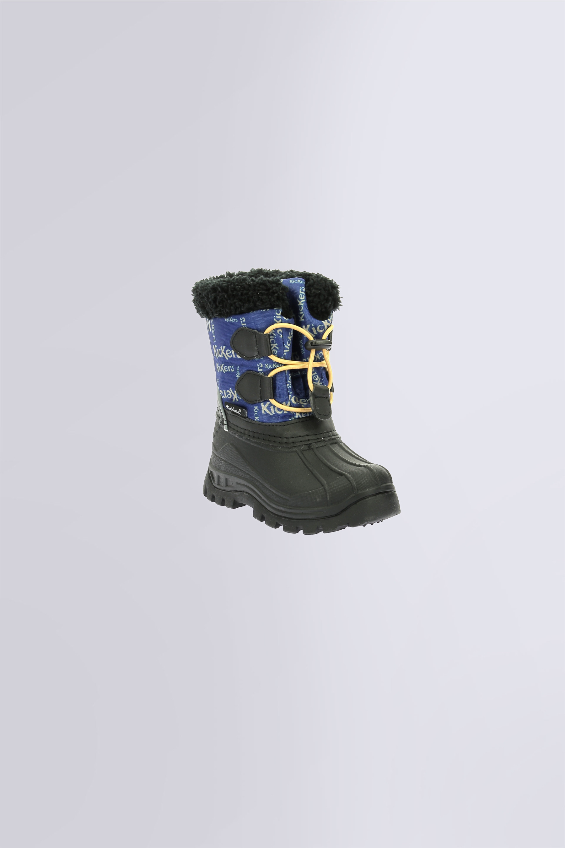 Sealsnow | Bottes de neige noir et bleu pour garçon | Kickers © Site Officiel