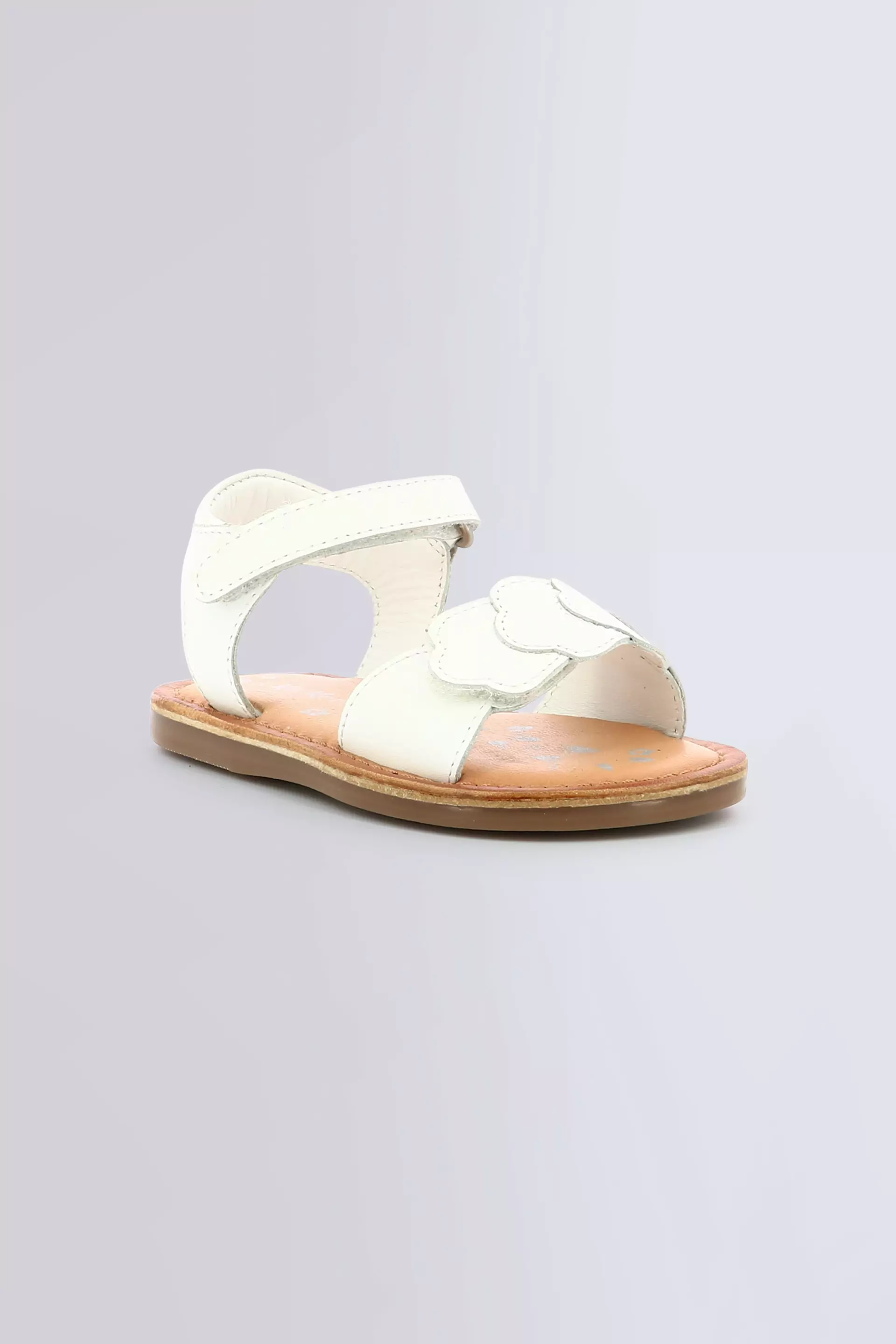 Dyastar | Sandales blanches pour fille | Kickers © Site Officiel