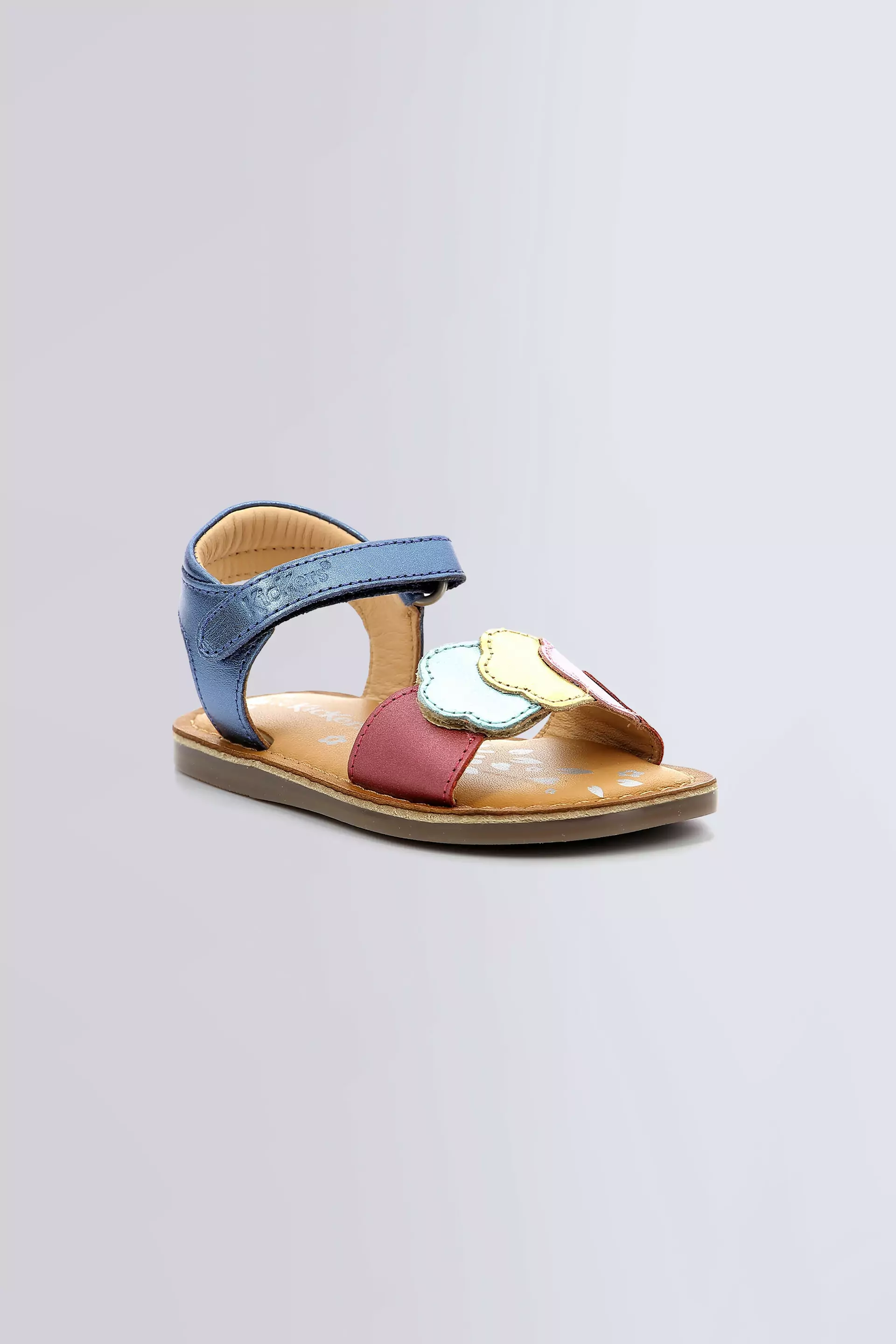 Dyastar | Sandales multicolore irisé pour fille | Kickers © Site Officiel