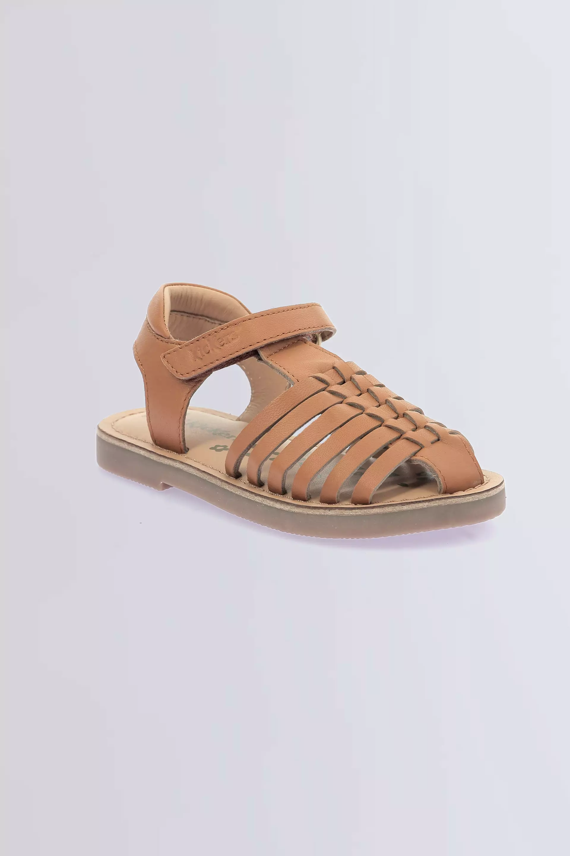 Kick Preklo | Sandales camel pour fille | Kickers © Site Officiel