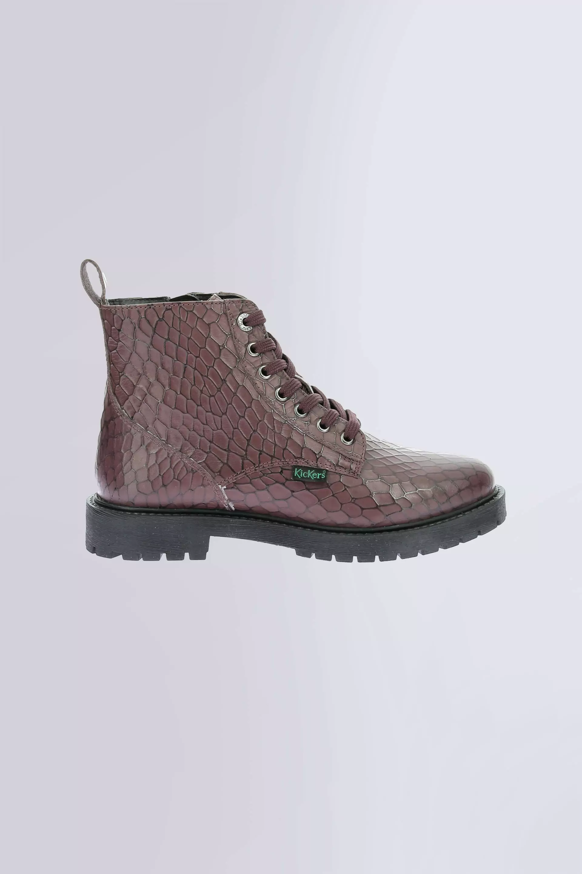 Kick Dea | Bottines bordeaux pour femme | Kickers © Site Officiel