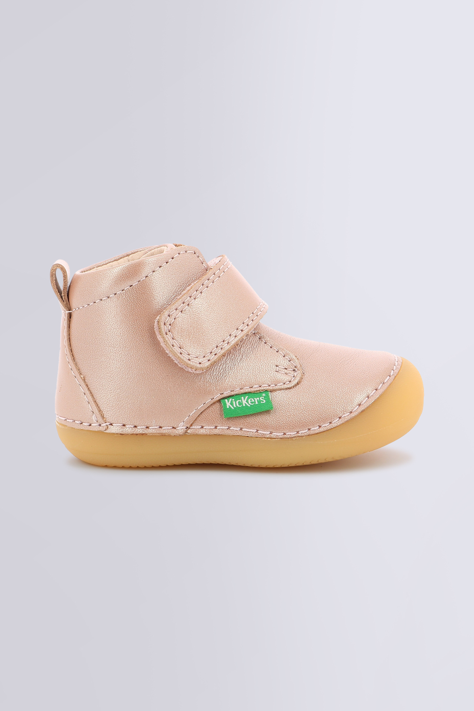 Sabio | Bottillons rose brillant pour bébé | Kickers © Officiel