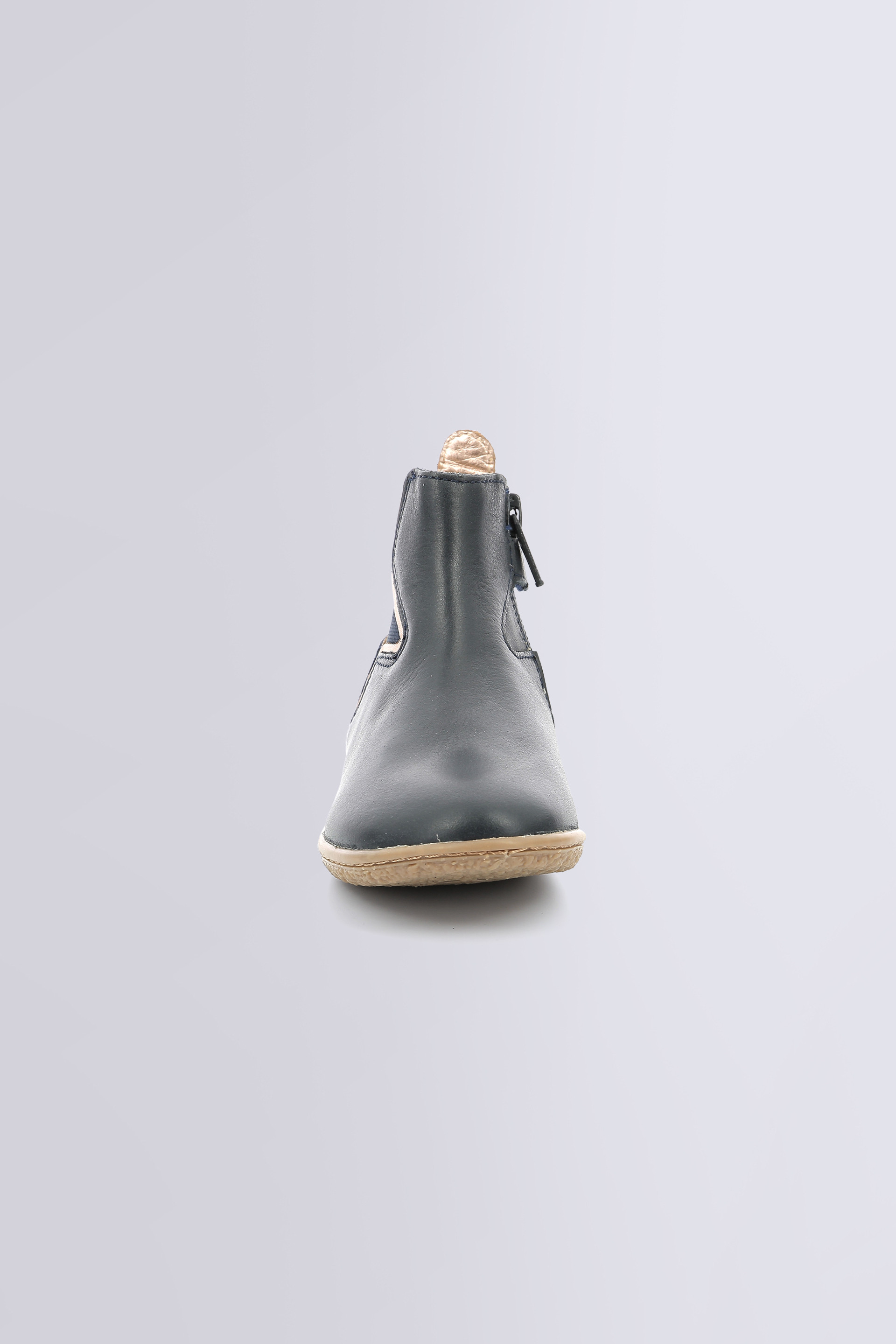 Vermillon iridescent navy