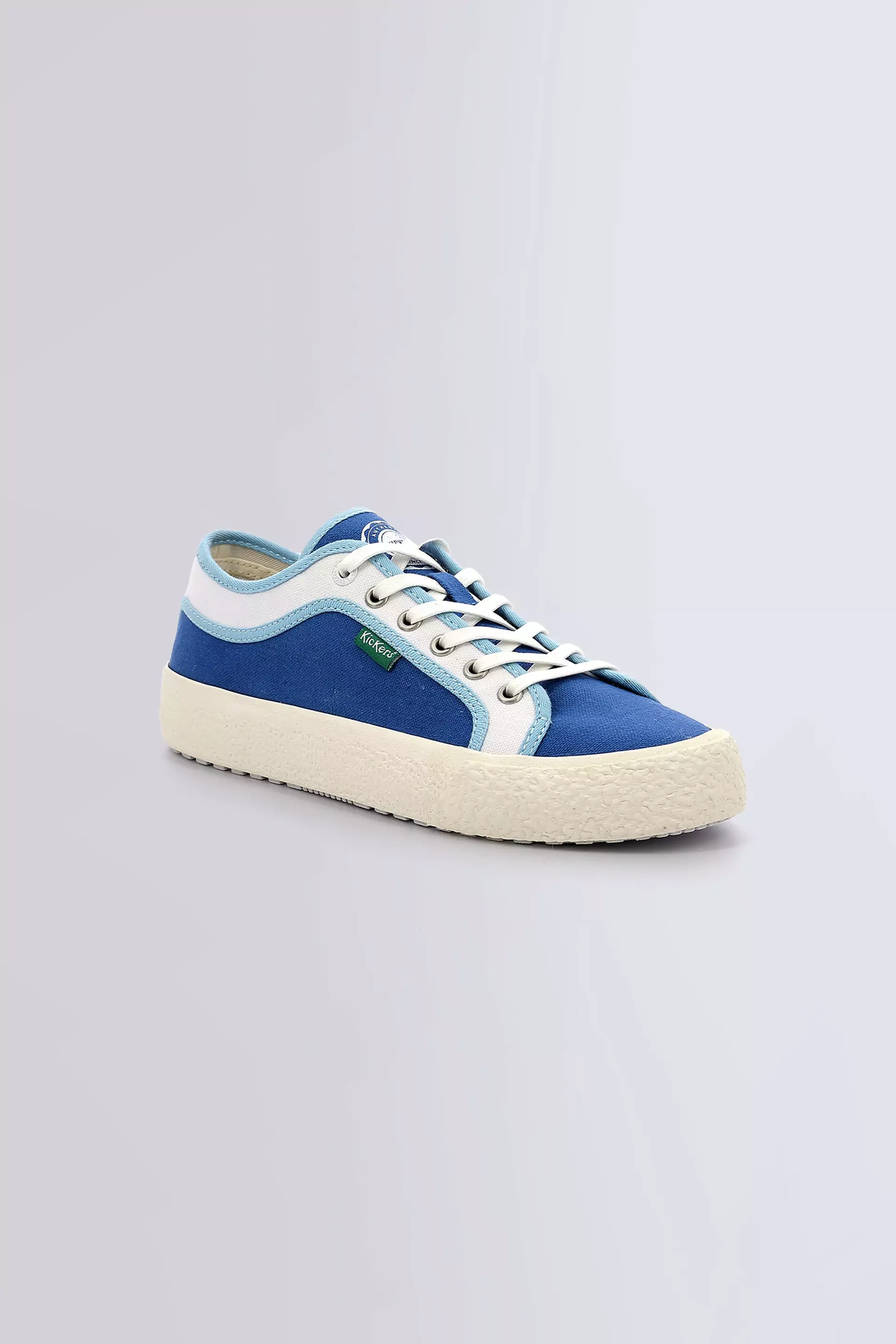 Arveil blue and white sneakers for woman - Kickers © Official website