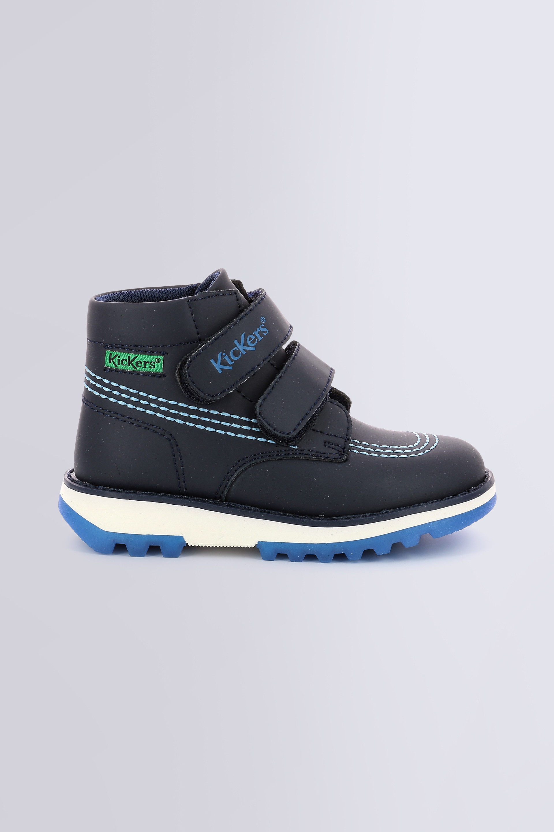 Kickfun blu navy e blu - stivaletti ragazzo - Kickers ©