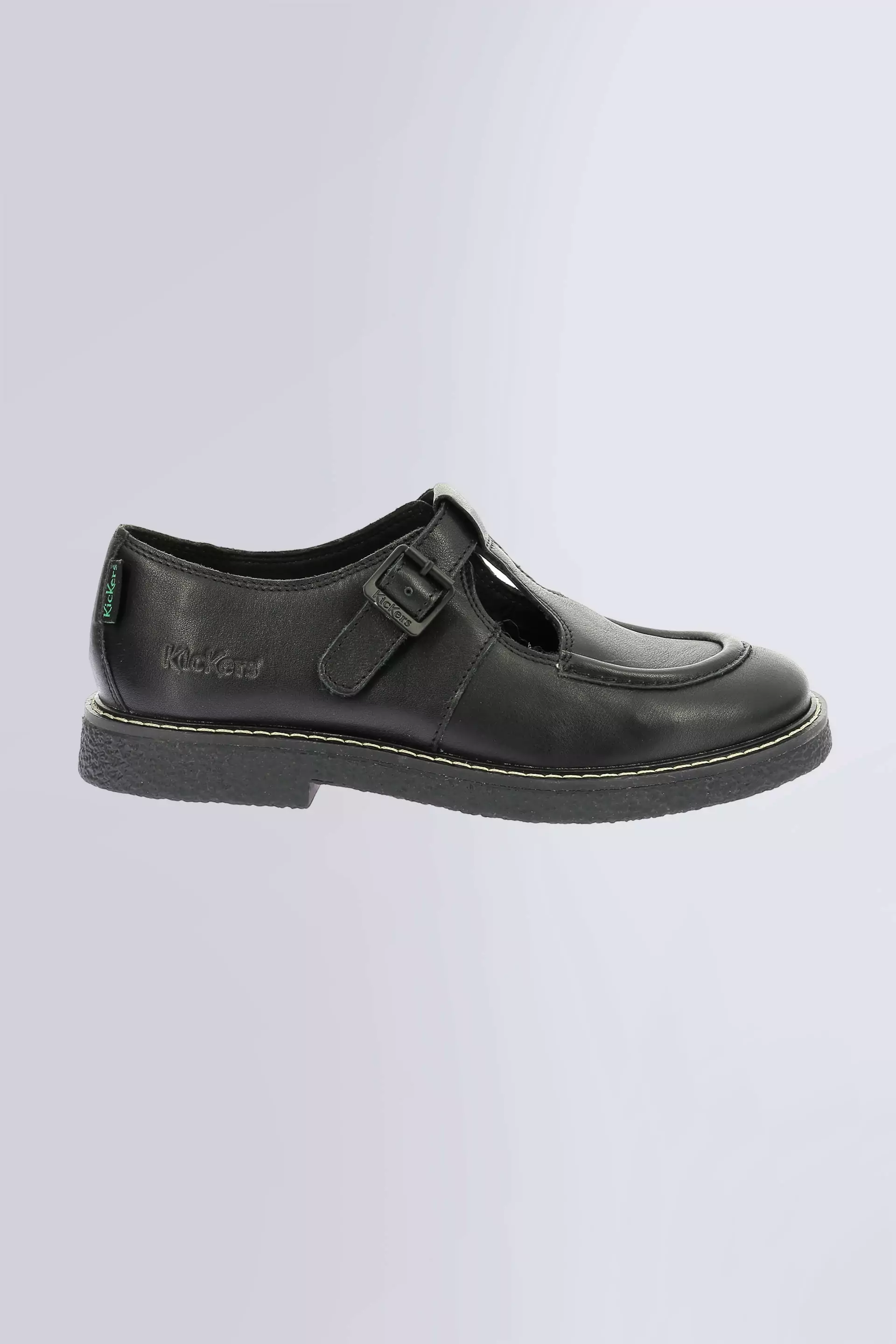 Kick Lady black t-strap shoes for woman - Kickers © Official website